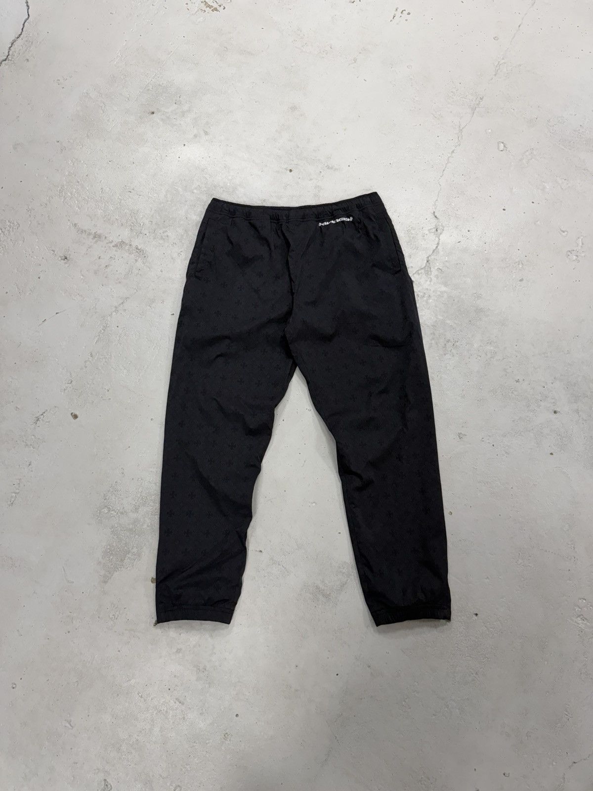Chrome Hearts Chrome Hearts Match Point Monogram Logo Nylon Track Pants XL Size US 36 / EU 52 - 1 Thumbnail