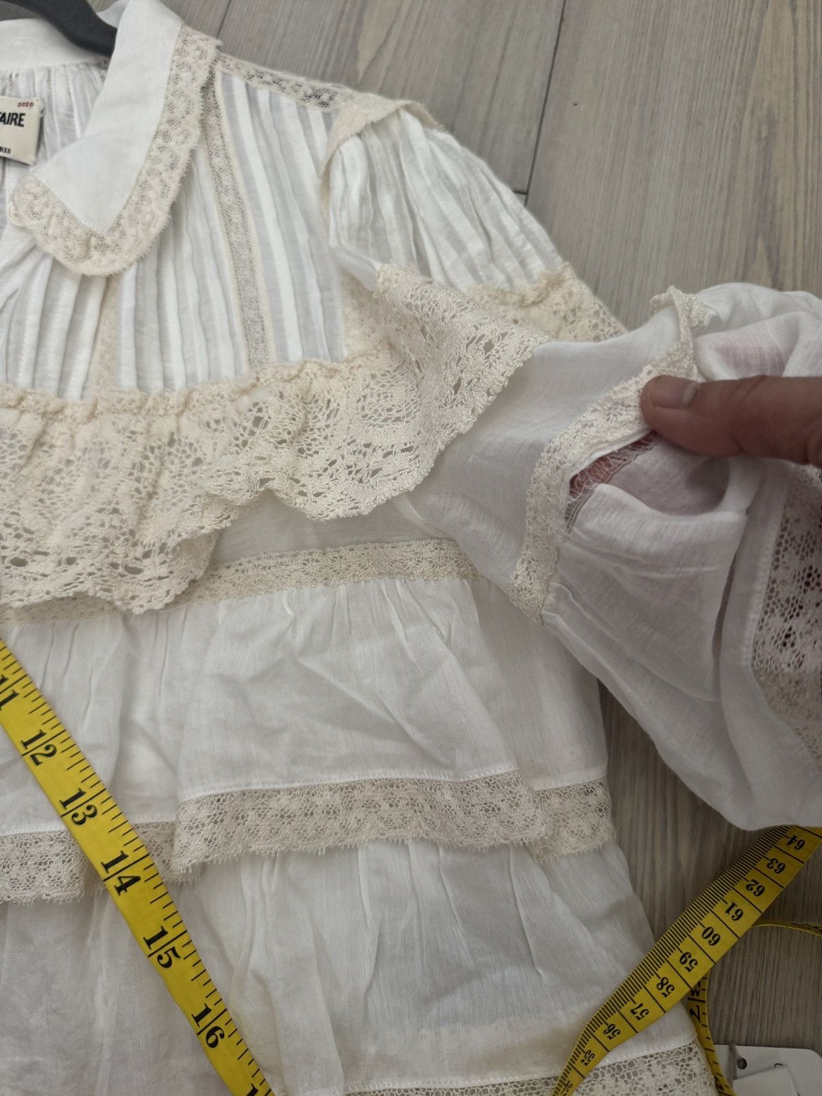 Zadig & Voltaire Zadig & Voltaire Tiny embroidered blouse Size S NWT Size S / US 4 / IT 40 - 8 Thumbnail