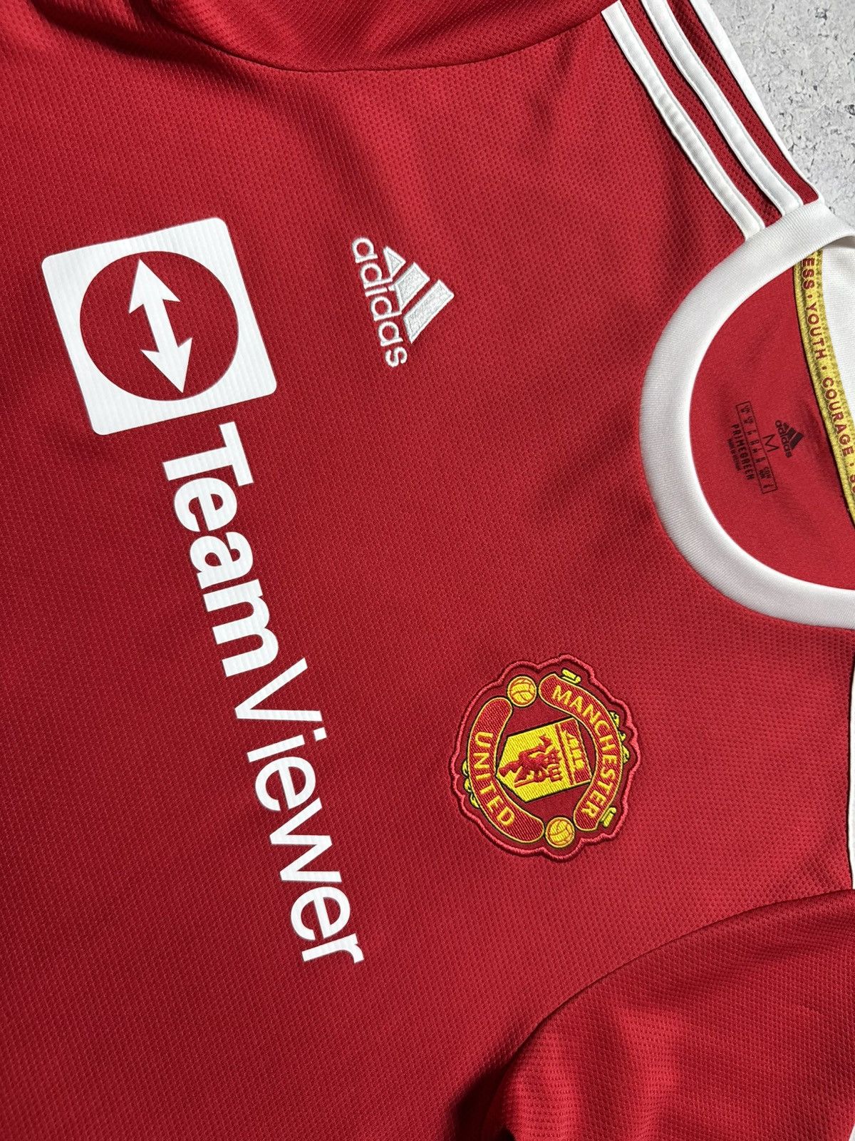 Adidas Adidas FC Manchester United Sancho #25 Vintage Soccer Jersey Size US M / EU 48-50 / 2 - 6 Thumbnail