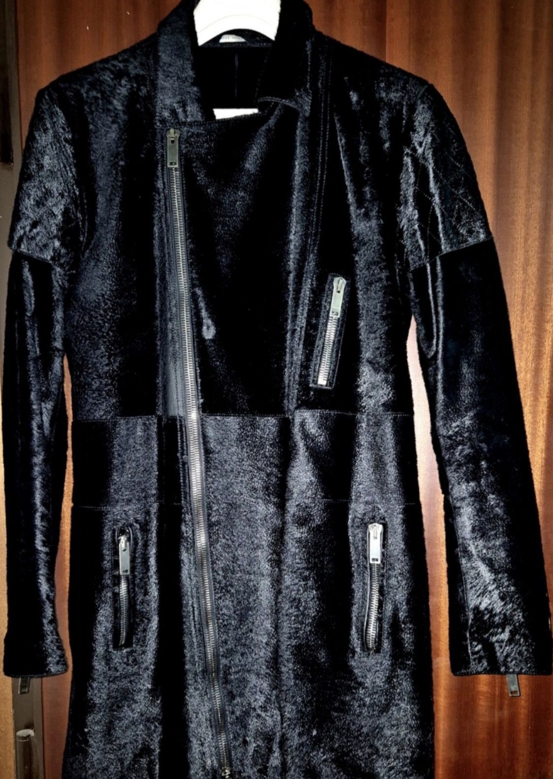 Gucci × Tom Ford TOM FORD ERA PONY HAIR LEATHER COAT Size US S / EU 44-46 / 1 - 3 Thumbnail