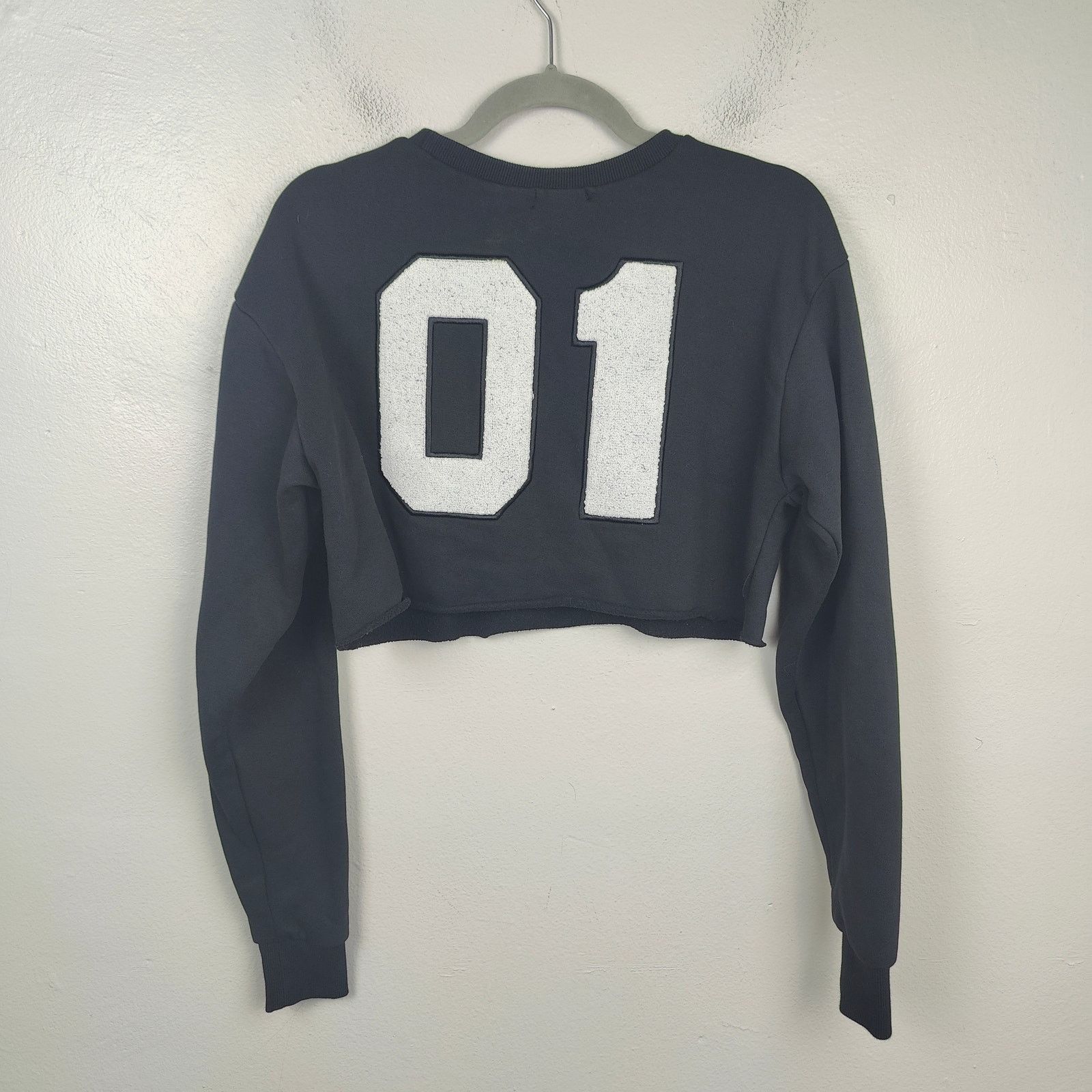 Dolls Kill Dolls Kill Poster Grl Bish Squad Cropped Sweatshirt Small Size S / US 4 / IT 40 - 4 Thumbnail
