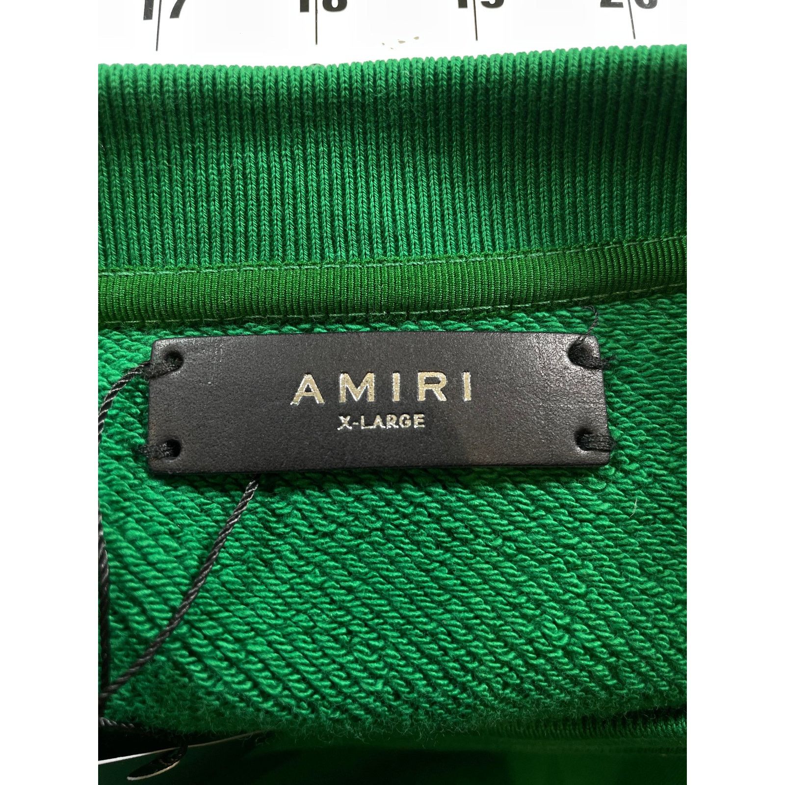 Amiri Amiri Healthy Green Crewneck Size US XL / EU 56 / 4 - 3 Thumbnail