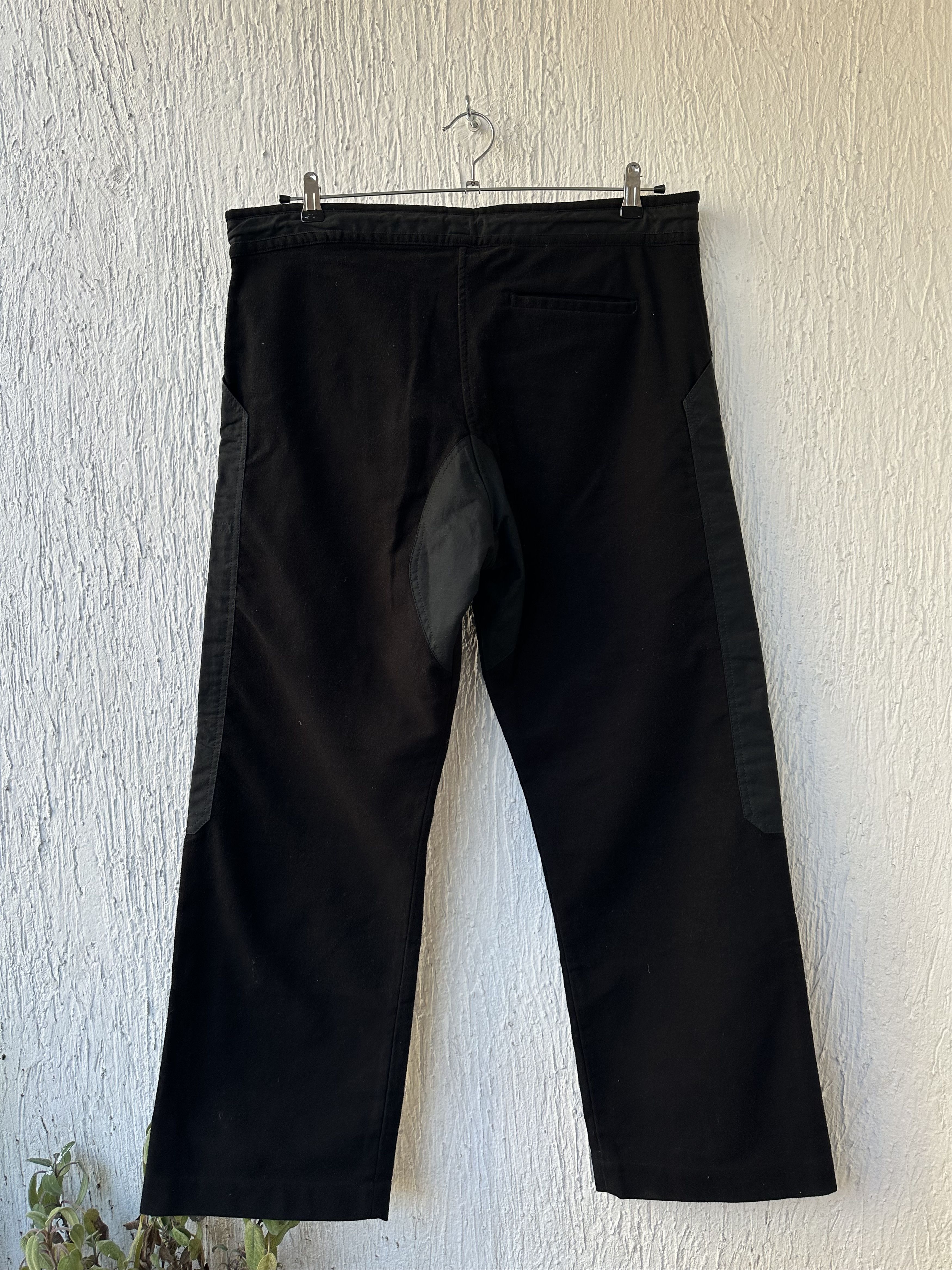 Nicholas Daley BNWT Black Panelled Pullcord Trousers Size US 30 / EU 46 - 3 Thumbnail