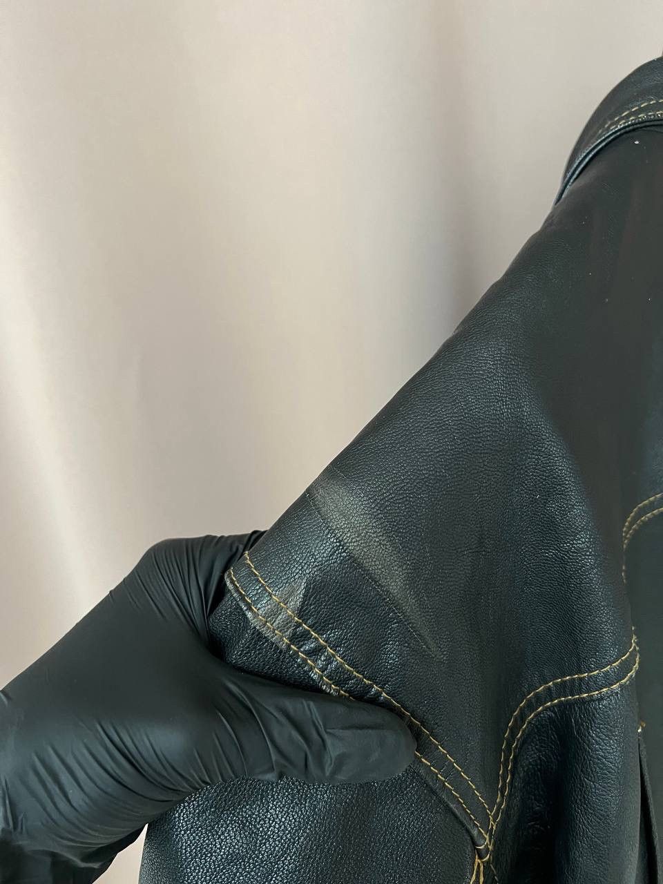 Diesel Diesel Big Back Logo Leather Jacket New World Basic Size XL Size US XL / EU 56 / 4 - 18 Thumbnail