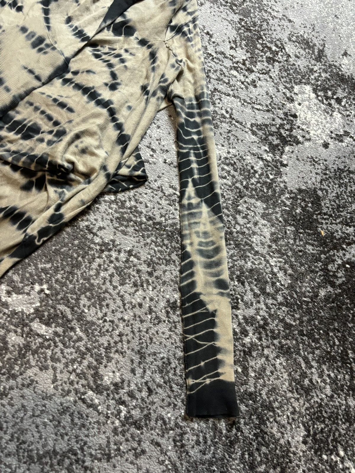Allsaints × Japanese Brand × Vintage Vintage AllSaints Gilet Tie Dye Cascade Vest Cardigan Size XL / US 12-14 / IT 48-50 - 3 Thumbnail