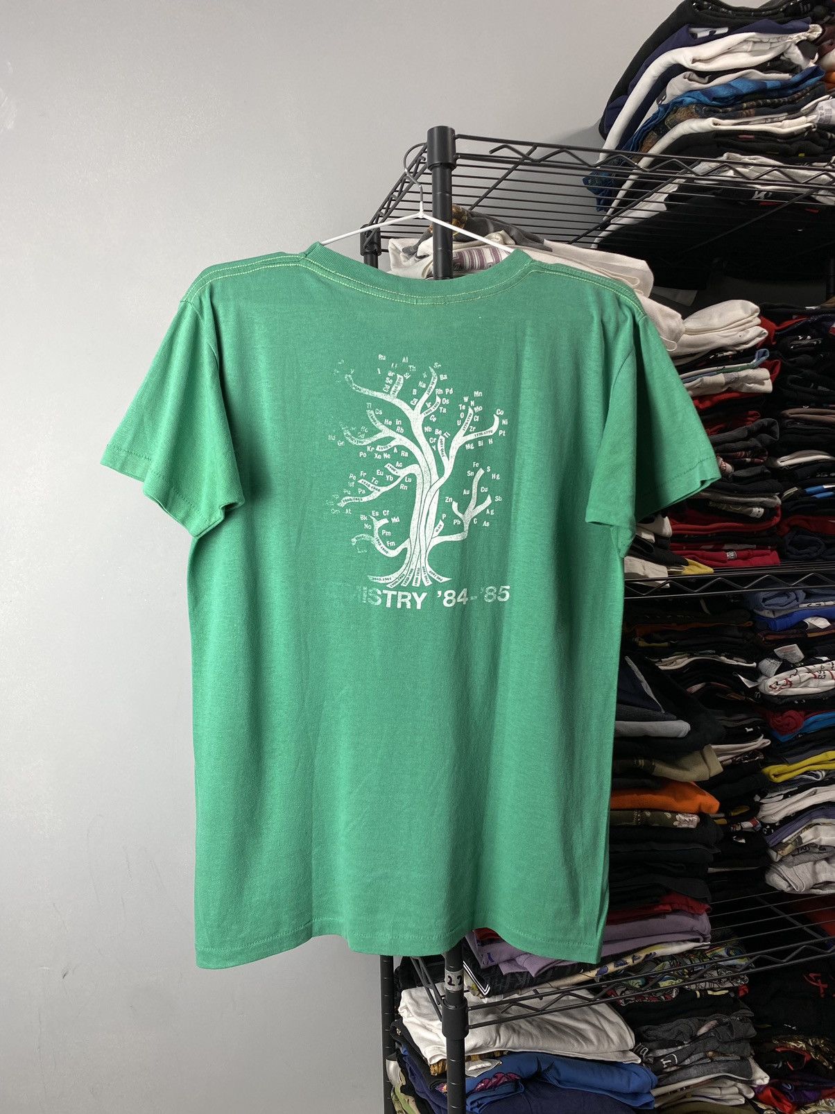 Band Tees Rare! Vintage Chemistry ‘84-‘85 Table Of Elements T Shirt Size US L / EU 52-54 / 3 - 2 Thumbnail