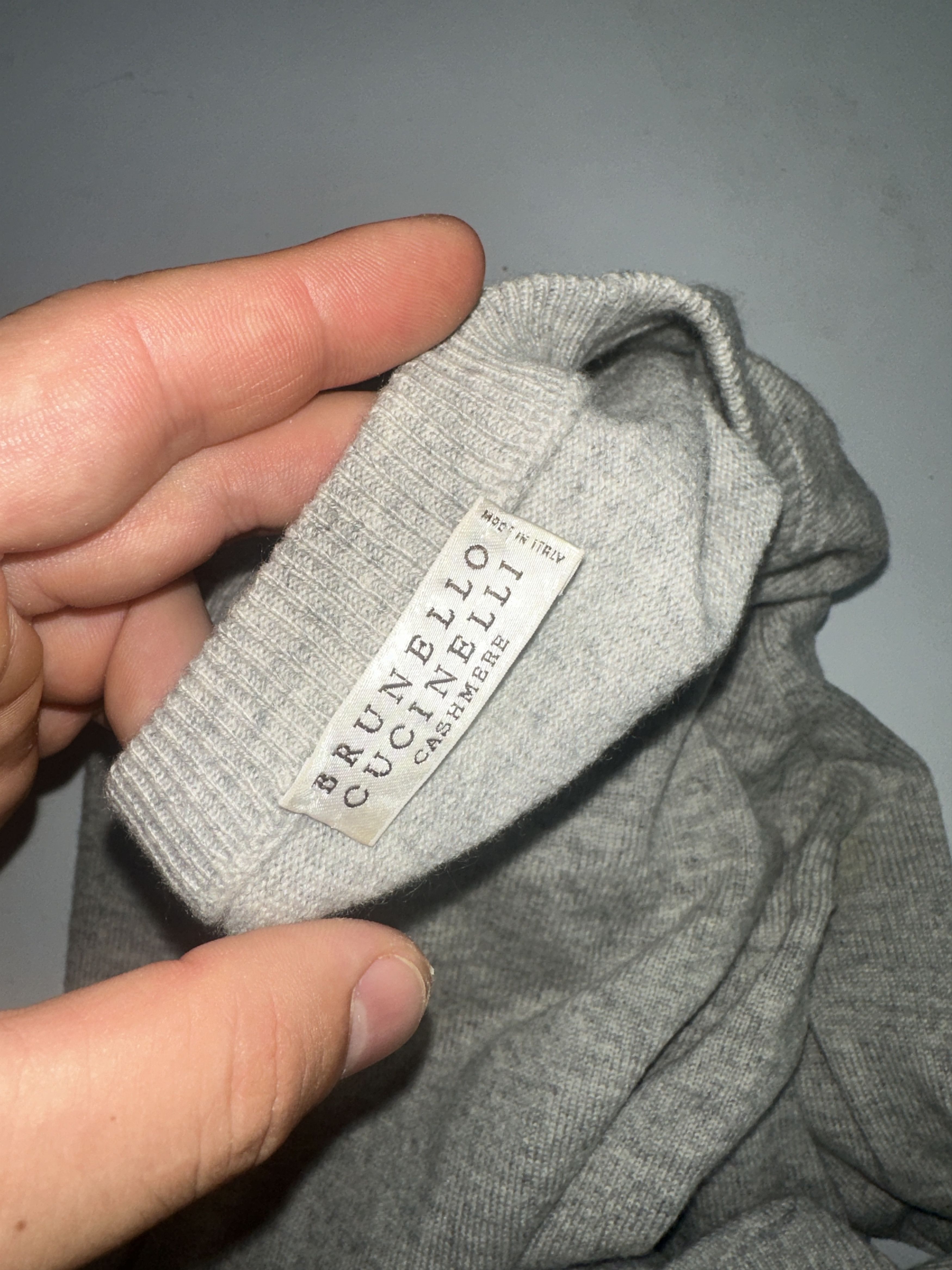 Brunello Cucinelli 1650$ Brunello Cucinelli Cashmere Light Size Xs Size XS / US 0-2 / IT 36-38 - 8 Thumbnail