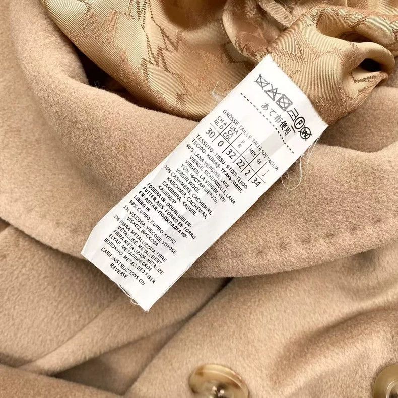 Max Mara Max Mara 101801 Collection Camel Coat Size XS / US 0-2 / IT 36-38 - 5 Thumbnail