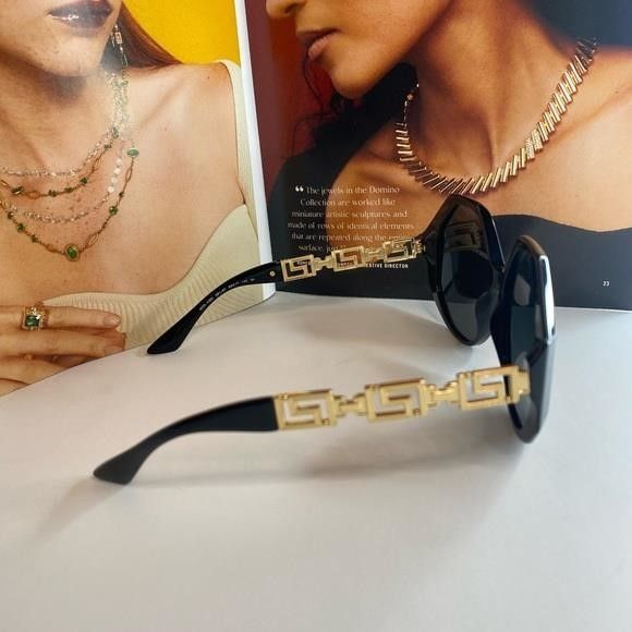 Versace NEW VERSACE VE4395 GB1/87 SUNGLASSES VE 4395","description Size ONE SIZE - 12 Thumbnail