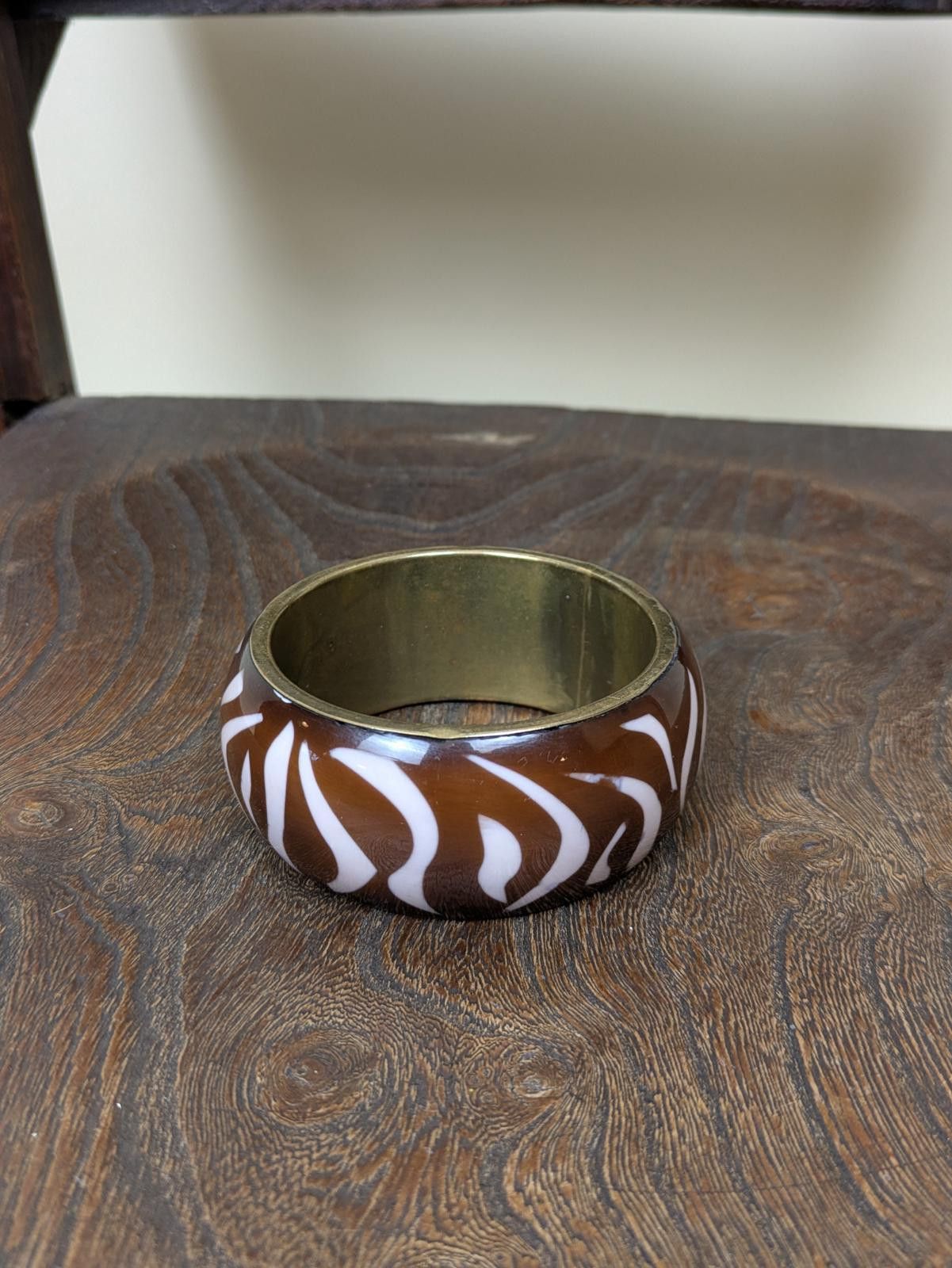 Other 1980's animal print resin metal bangle Size ONE SIZE - 2 Thumbnail