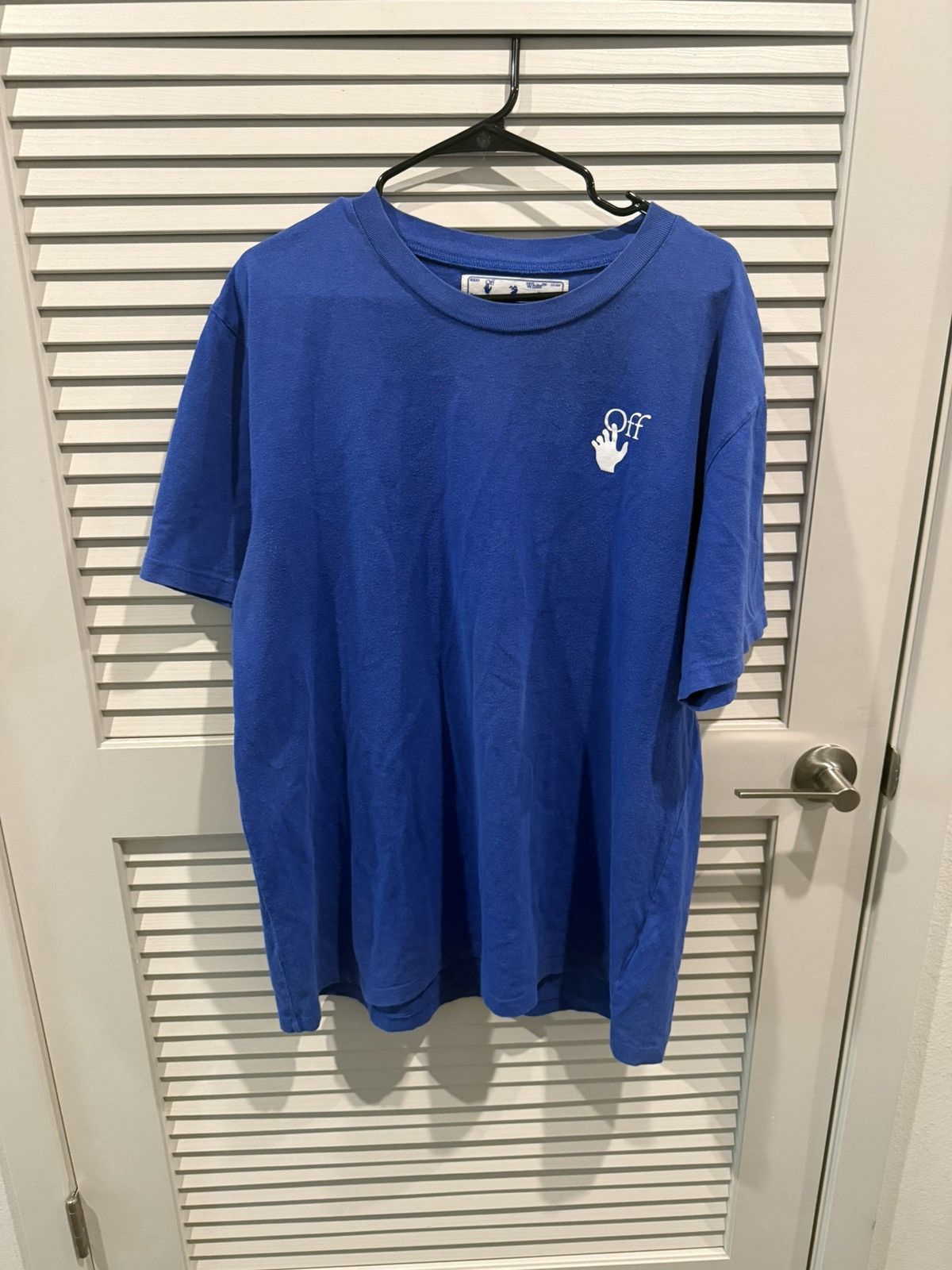 Off-White Off white hand tee Size US XL / EU 56 / 4 - 1 Thumbnail