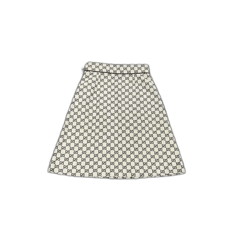 Gucci Gucci Printed Double G Tiger Head Skirt Size 36" / US 14 / IT 50 - 1 Thumbnail