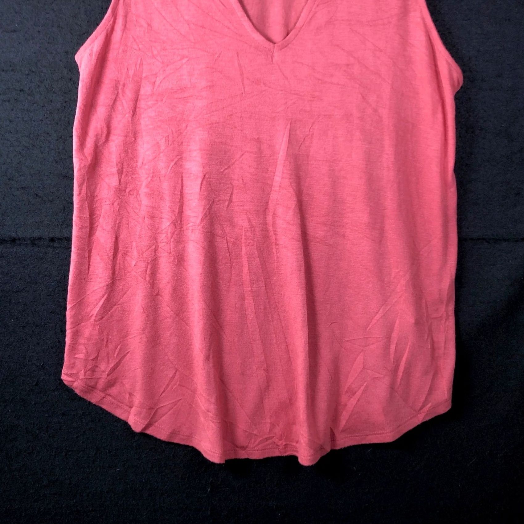 Express Express Womens Shirt Blush Open Key Hole Chest Sleeveless Modal Blend Stretch M Size M / US 6-8 / IT 42-44 - 3 Thumbnail