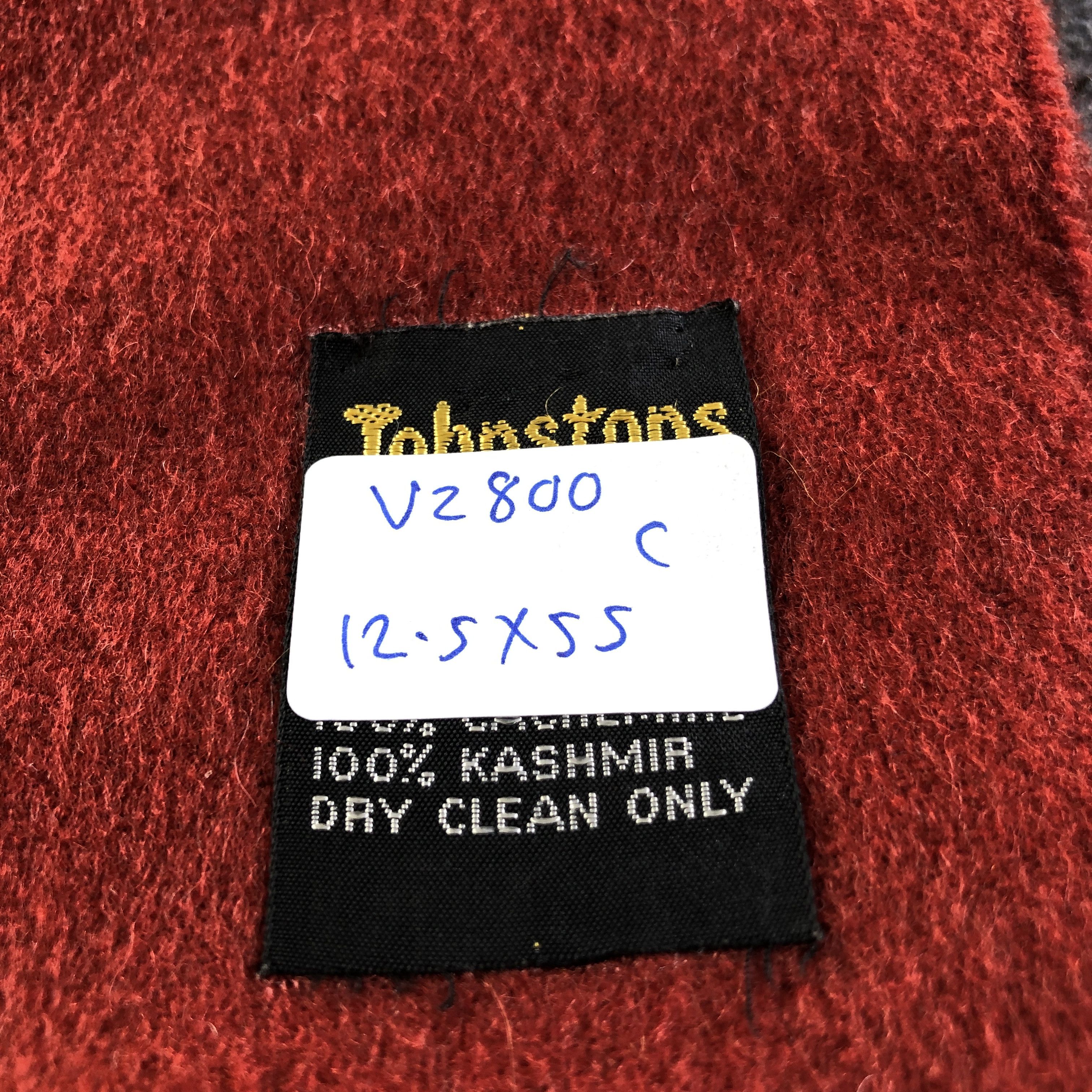 Johnstons Of Elgin Johnstons Of Elgin Cashmere Scarf Muffler Neckwear V2800 Size ONE SIZE - 11 Thumbnail