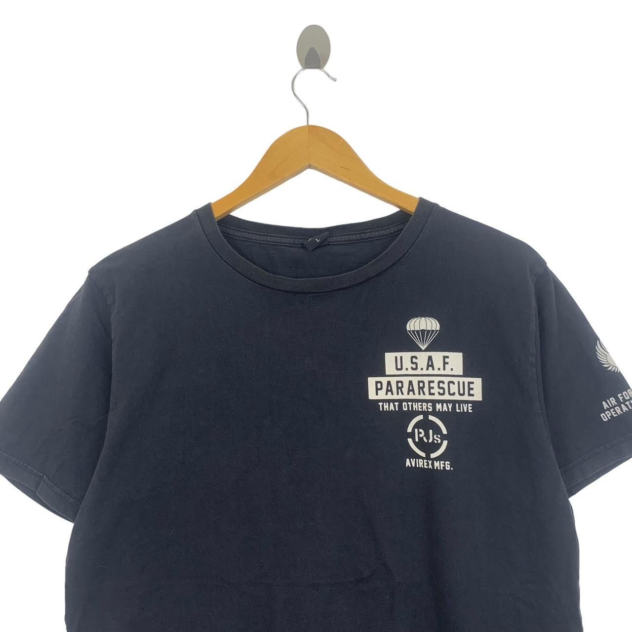 Avirex Vintage AVIREX USAF PARARESQUE Tee Shirt Size US L / EU 52-54 / 3 - 2 Thumbnail