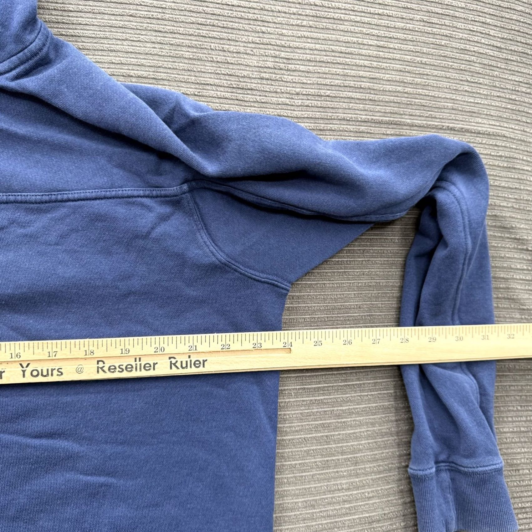 Polo Ralph Lauren Polo Ralph Lauren Pullover Hoodie Mens Large Blue PRL Project Survival Outdoors Hoodie Zip Pockets Embroidered Patch Nautical Exterior Knit Size US L / EU 52-54 / 3 - 5 Thumbnail