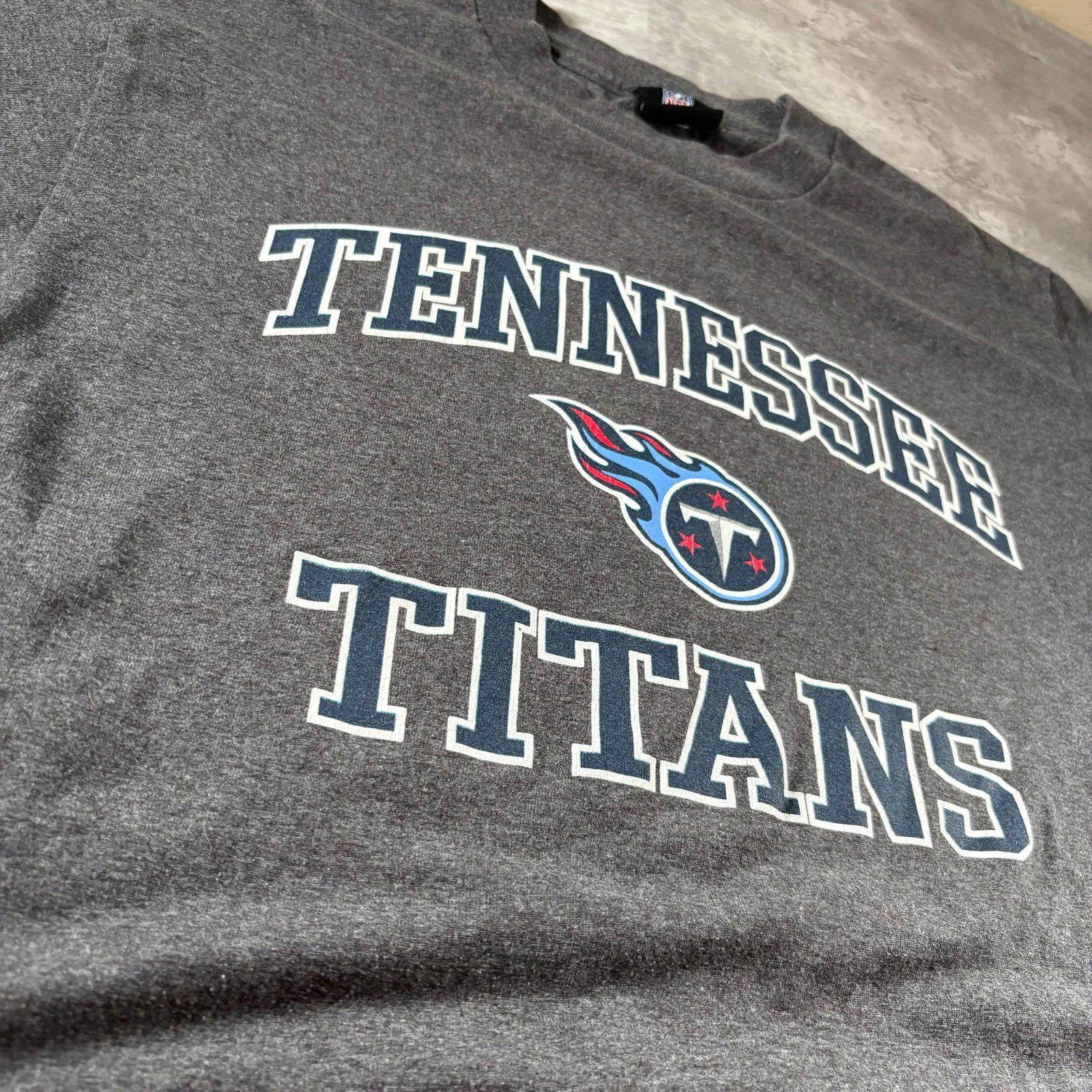 NFL Y2K vintage titans t shirt Size US L / EU 52-54 / 3 - 3 Thumbnail