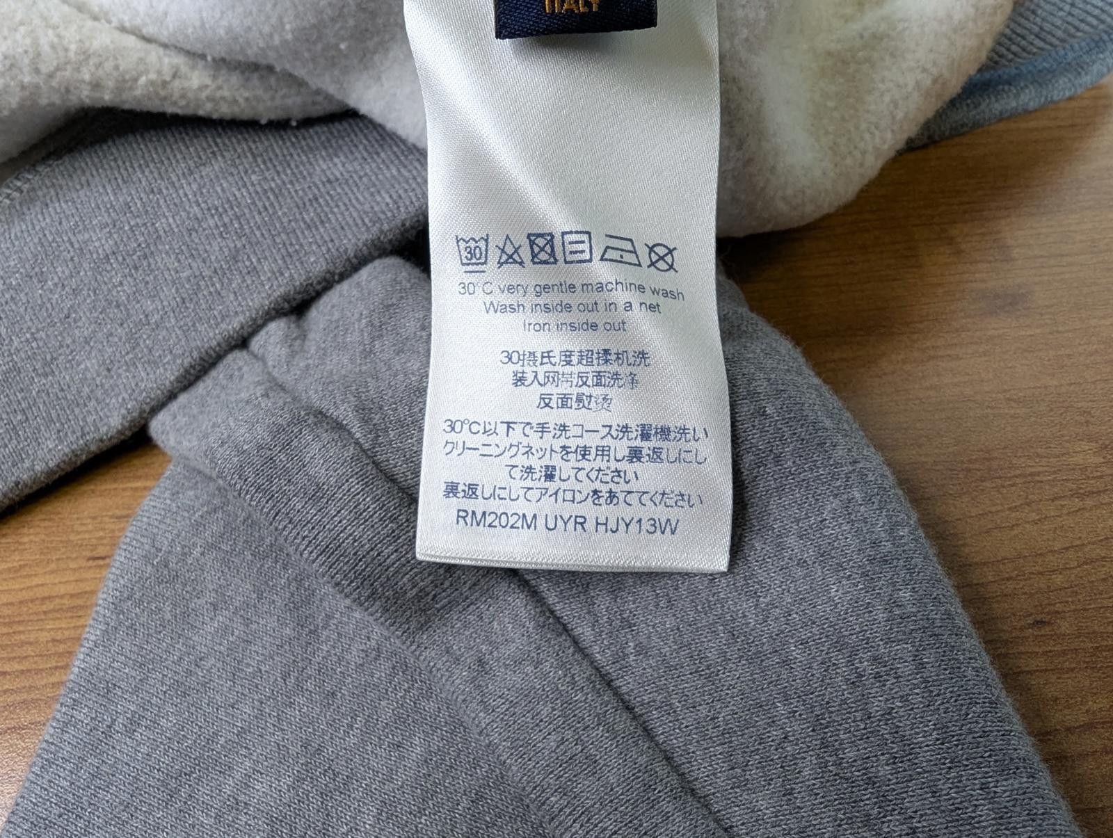 Louis Vuitton Louis Vuitton Nigo Squared LV Crewneck in Grey Size US XL / EU 56 / 4 - 6 Thumbnail