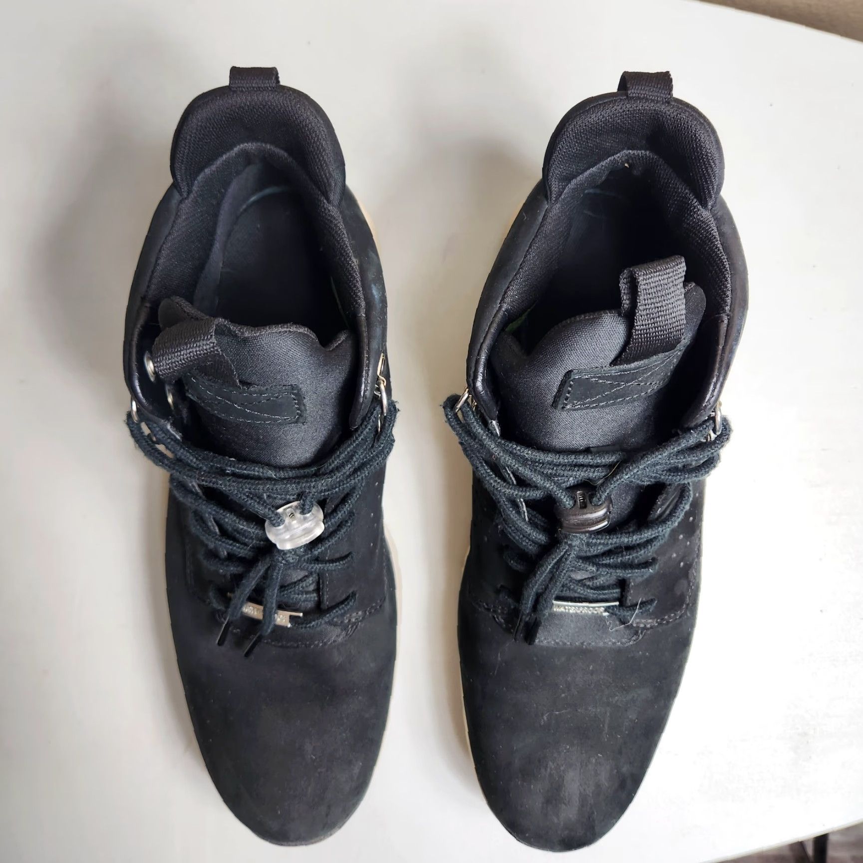 Timberland Timberland Men Boots |9| Black Nubuck Leather A1TP2 Sensorflex Lace Up Chukka Boots Mens Shoes Black NN Size US 9 / EU 42 - 2 Thumbnail