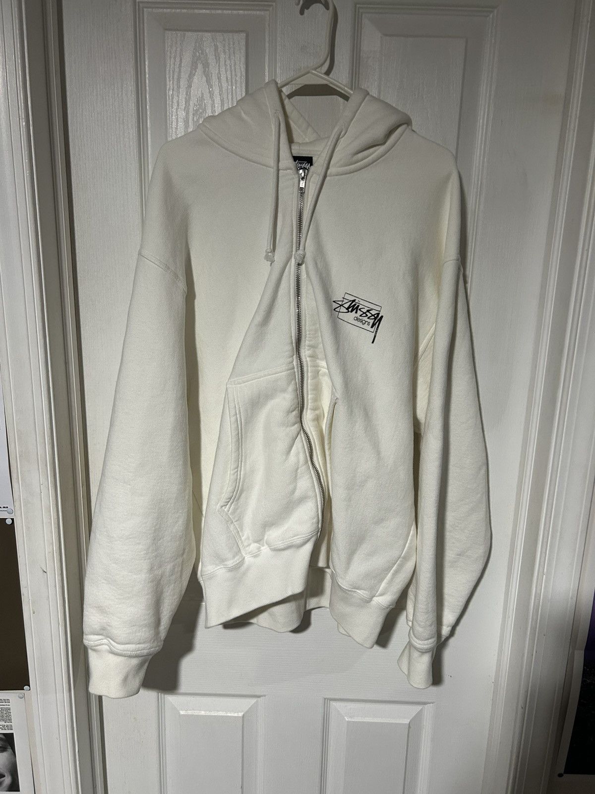 Stussy Stussy Modern Age Pig Dyed Zip Up Hoodie Size XL Size US XL / EU 56 / 4 - 1 Thumbnail