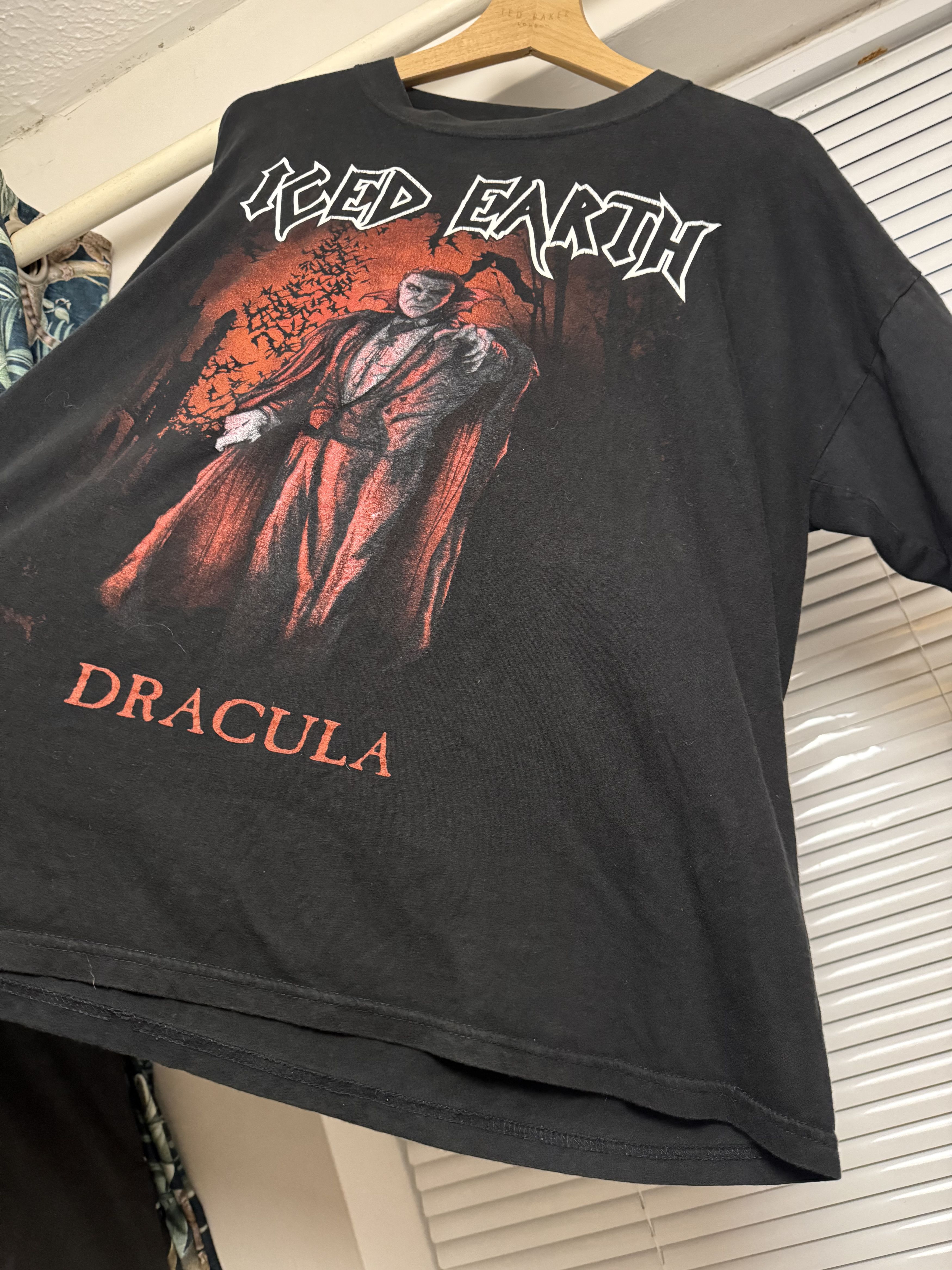 Band Tees Vintage 2001 Iced Earth Dracula Rock Band T-shirt Size US XL / EU 56 / 4 - 8 Thumbnail