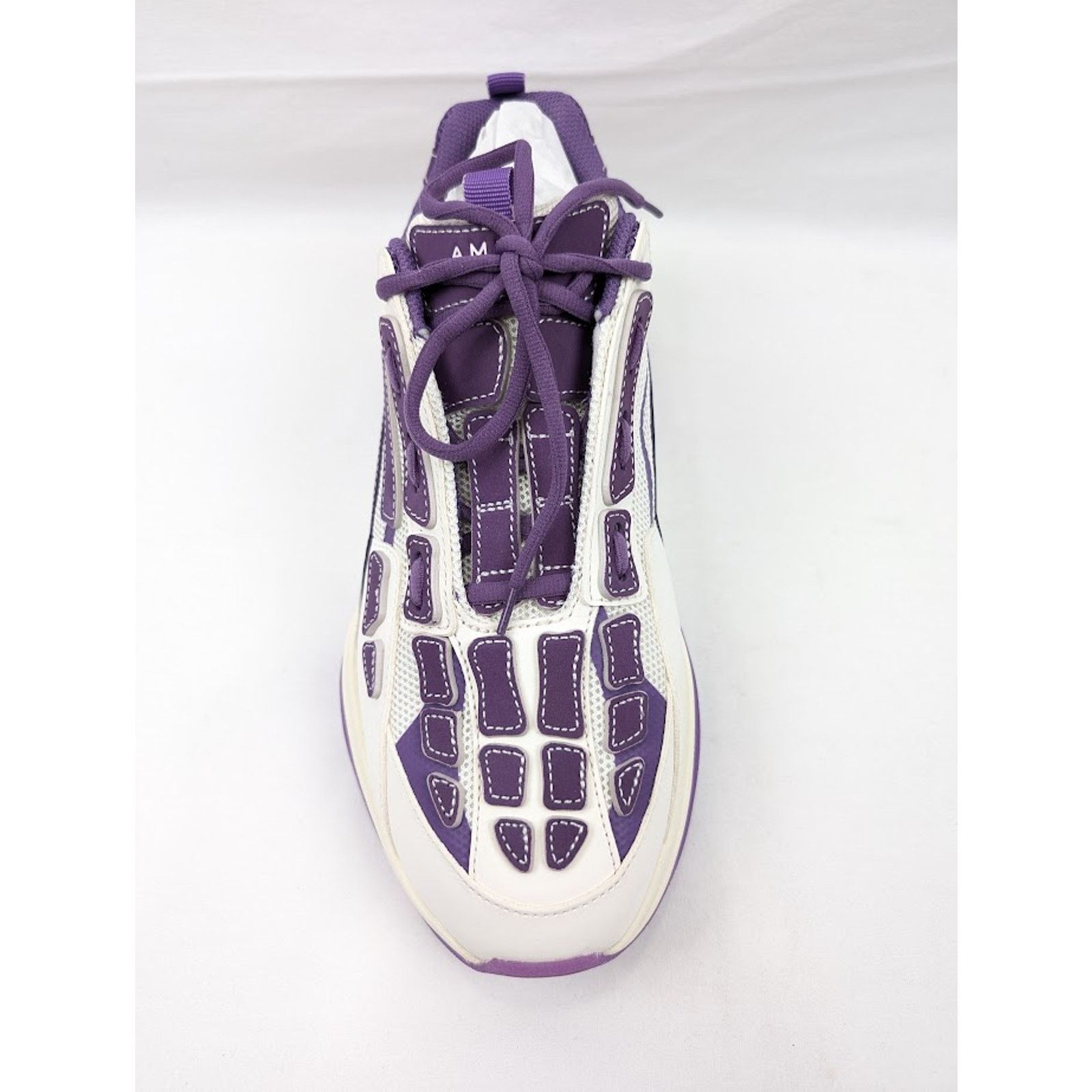 Amiri o1rshd1 Bone Runners in Cream/Purple Size US 13 / EU 46 - 6 Thumbnail