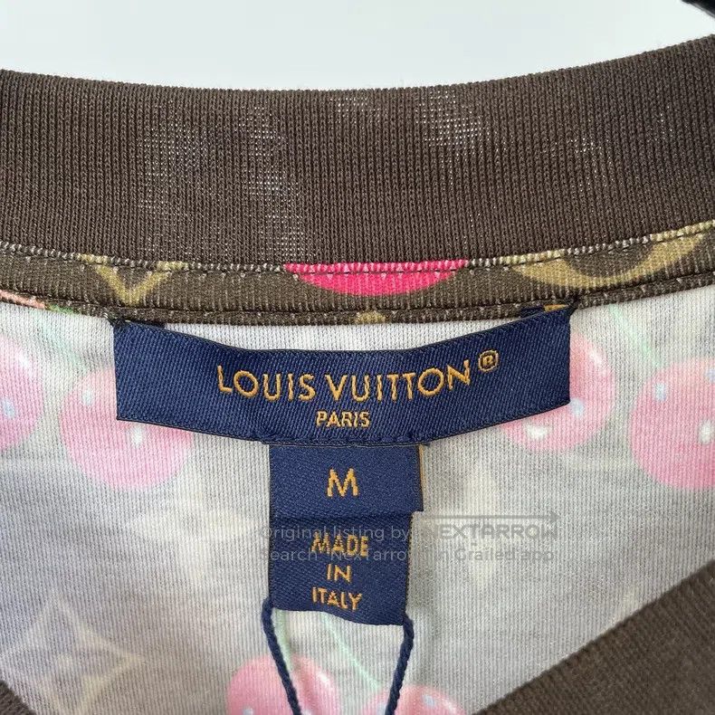 Louis Vuitton Louis Vuitton Takashi Murakami Co-branded Cherry T-Shirt Size US M / EU 48-50 / 2 - 5 Thumbnail