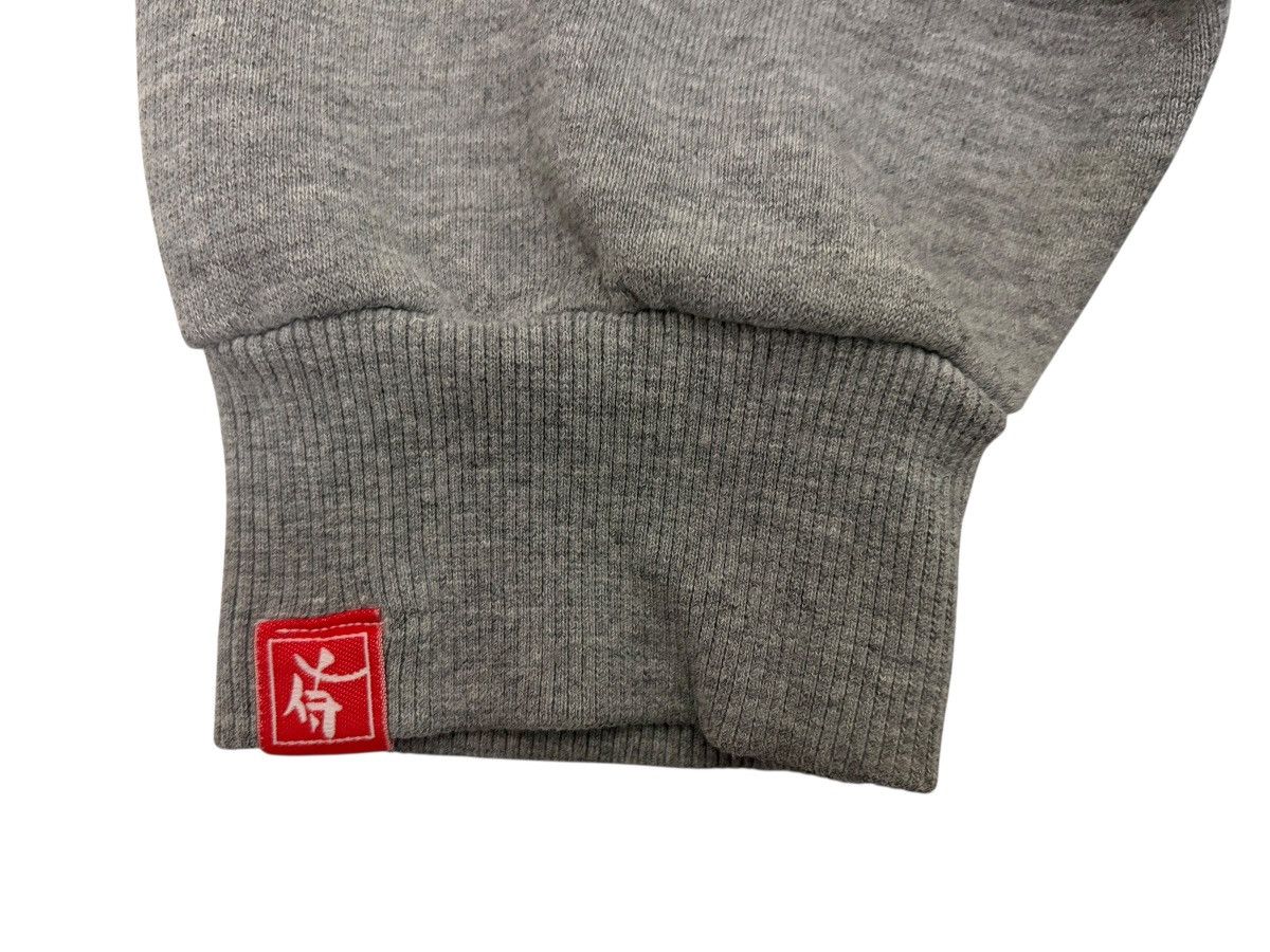 Japanese Brand SAMURAI CLOTHING 🇯🇵 WIND RIP KANJI FLAME SLEEVES GRAPHIC Size US XXL / EU 58 / 5 - 12 Thumbnail