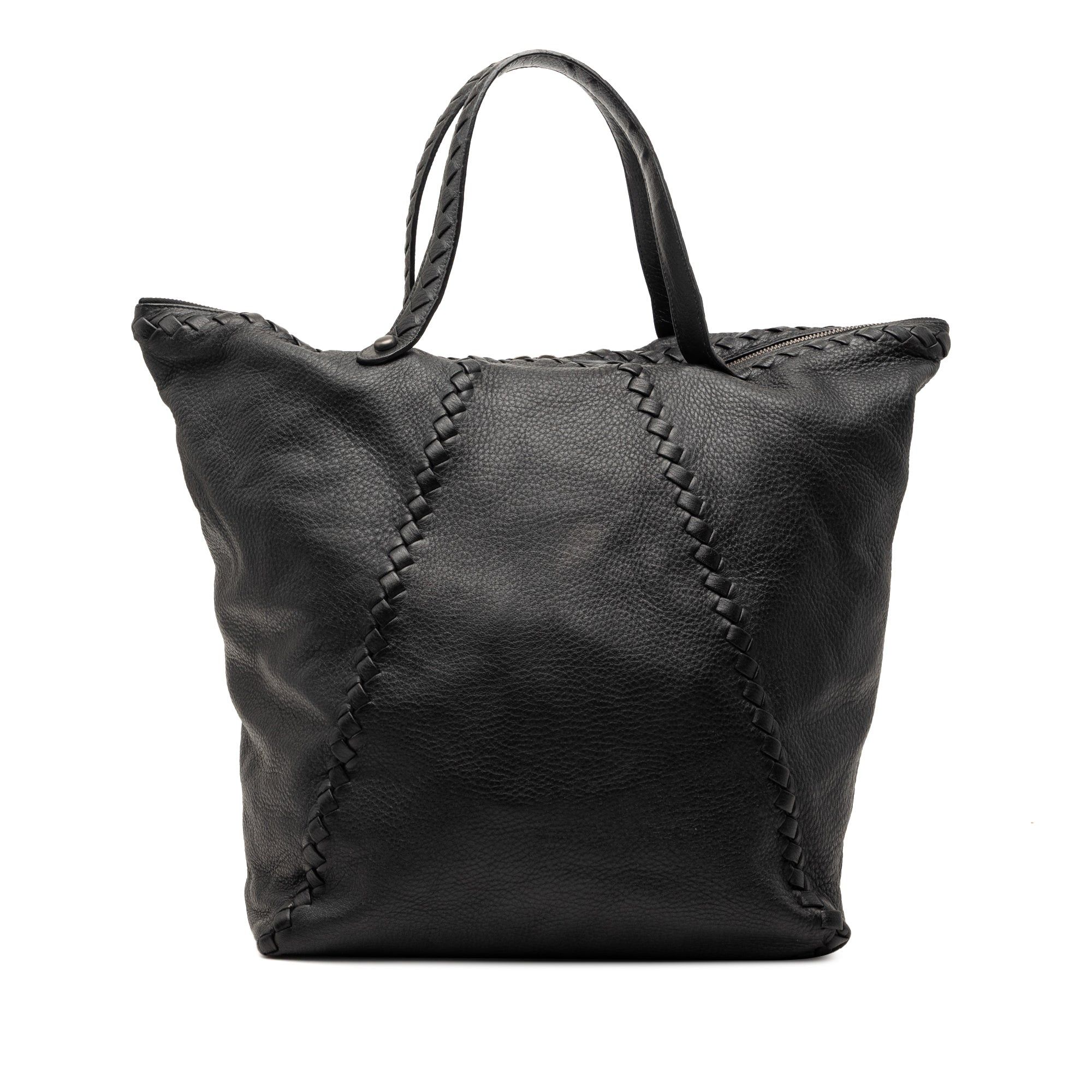 Bottega Veneta Intrecciato Trimmed Cervo Tote Size ONE SIZE - 1 Thumbnail
