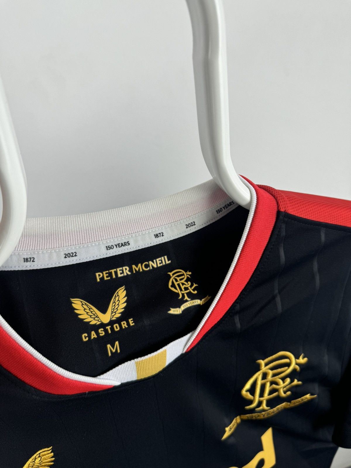 Castore Castore Rangers F.C. 2021-2022 Away 150 Years Jersey Shirt Size US M / EU 48-50 / 2 - 3 Thumbnail