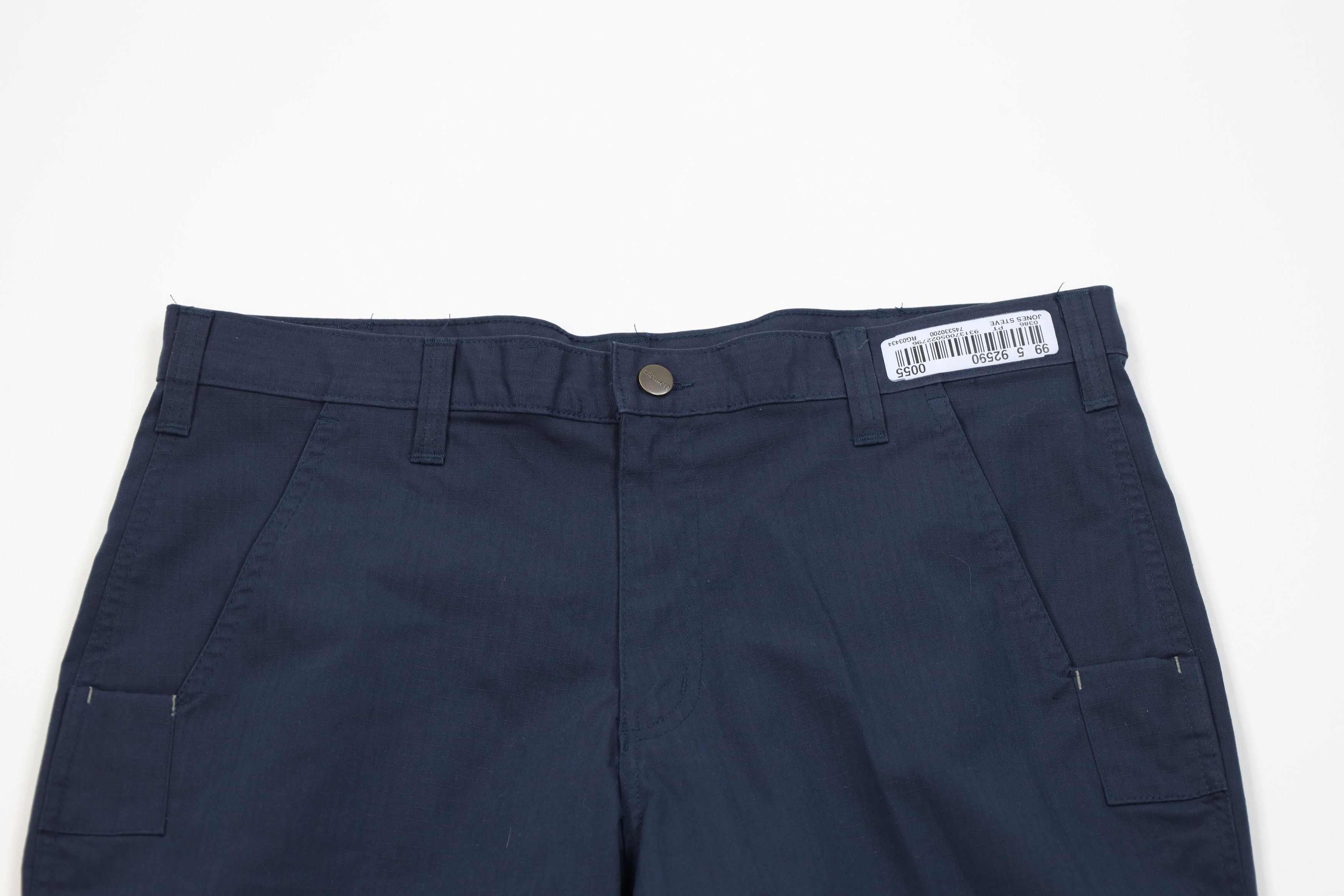 Carhartt Vintage Y2K Carhartt Fit Wide Leg Dungaree Pants Blue Size US 34 / EU 50 - 2 Thumbnail