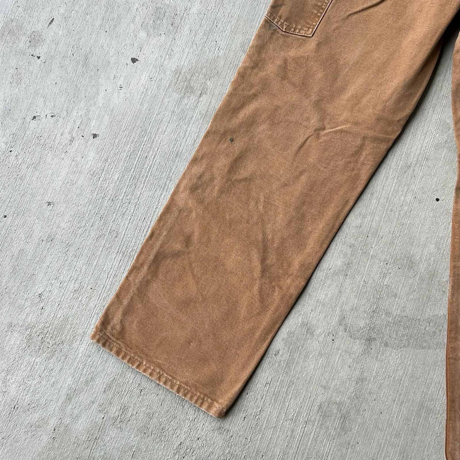 Carhartt × Vintage Carhartt brown double knee work wear carpenter pants Size US 29 - 10 Thumbnail