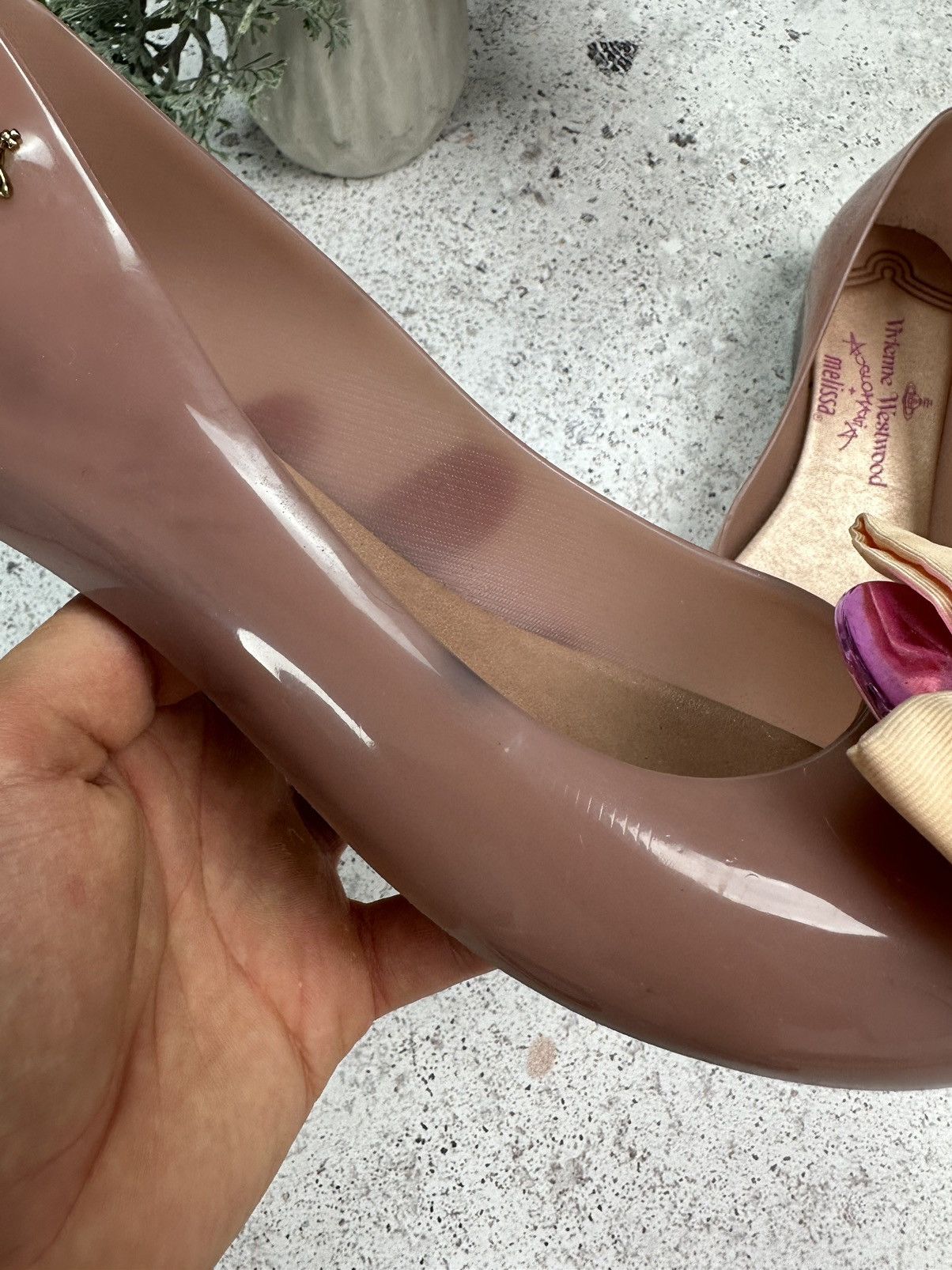 Designer × Melissa × Vivienne Westwood Vivienne Westwood x Melissa Anglomania ballet flats shoes Size US 6 / IT 36 - 6 Thumbnail