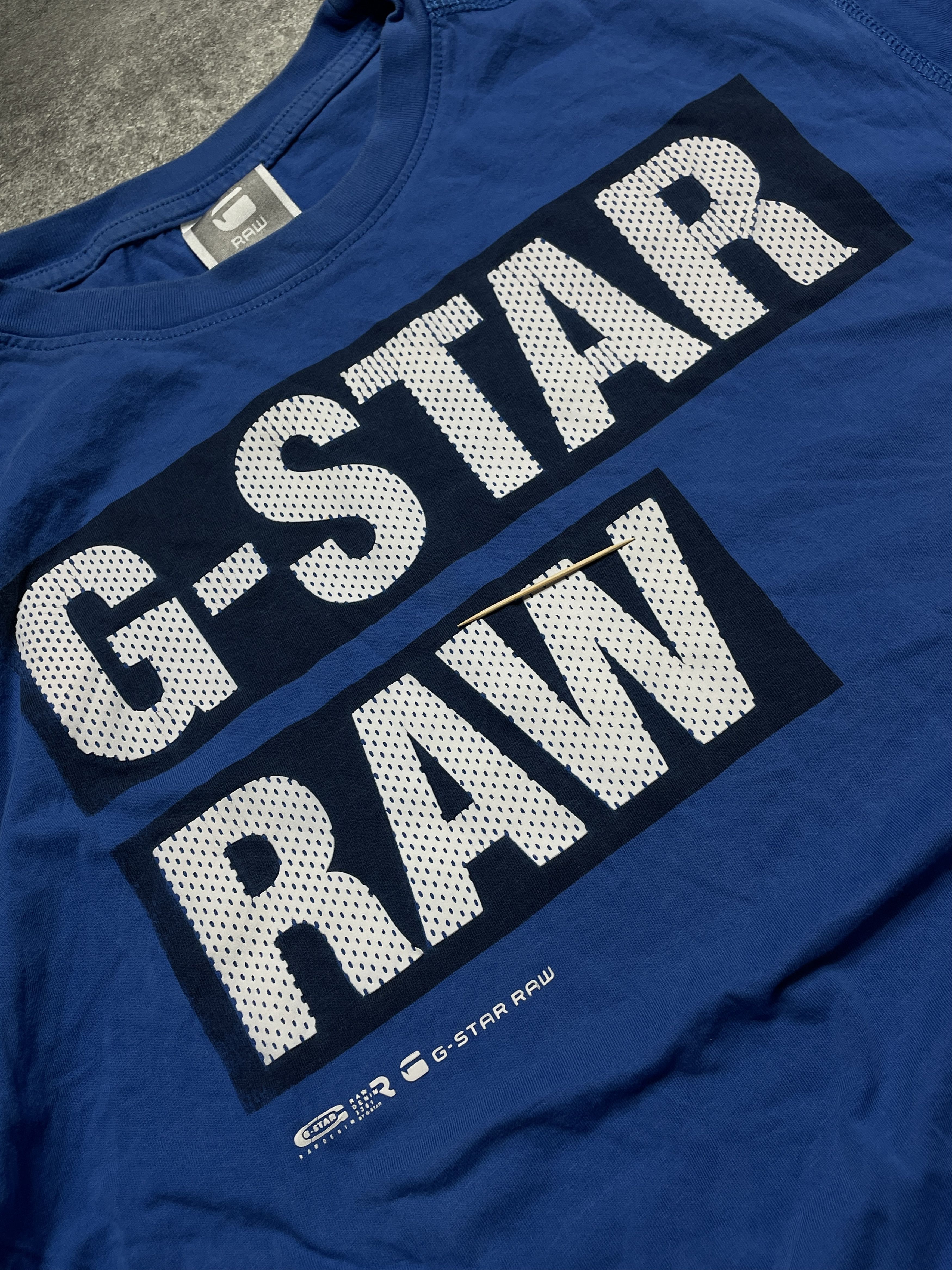 G-Star G-Star Raw T-Shirt Spellout Streetwear Y2K Size US XL / EU 56 / 4 - 10 Thumbnail