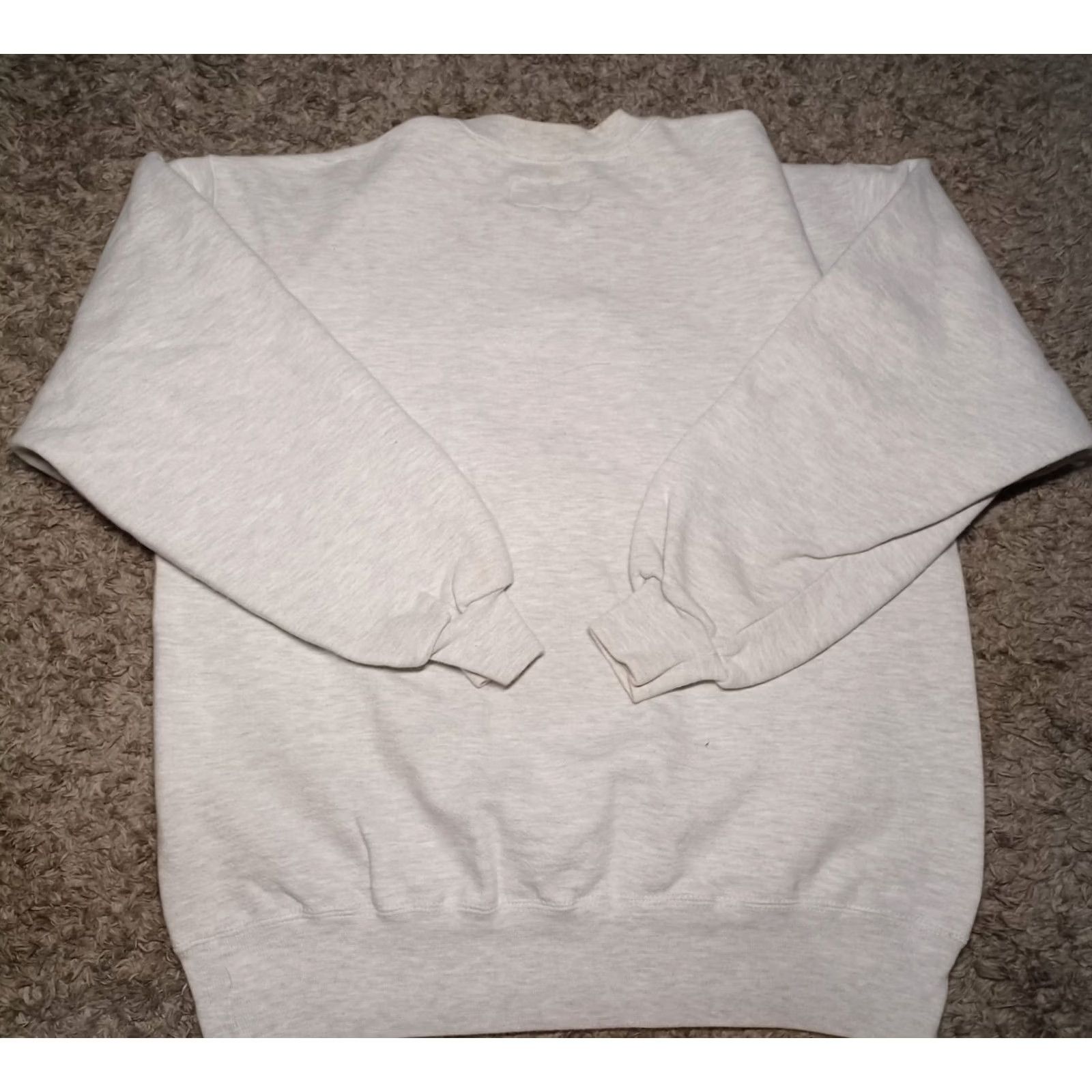 Russell Athletic VINTAGE Nebraska Cornhuskers College Sweatshirt Men Med 90s Russel Athletic Crewneck Gray Size US M / EU 48-50 / 2 - 5 Thumbnail