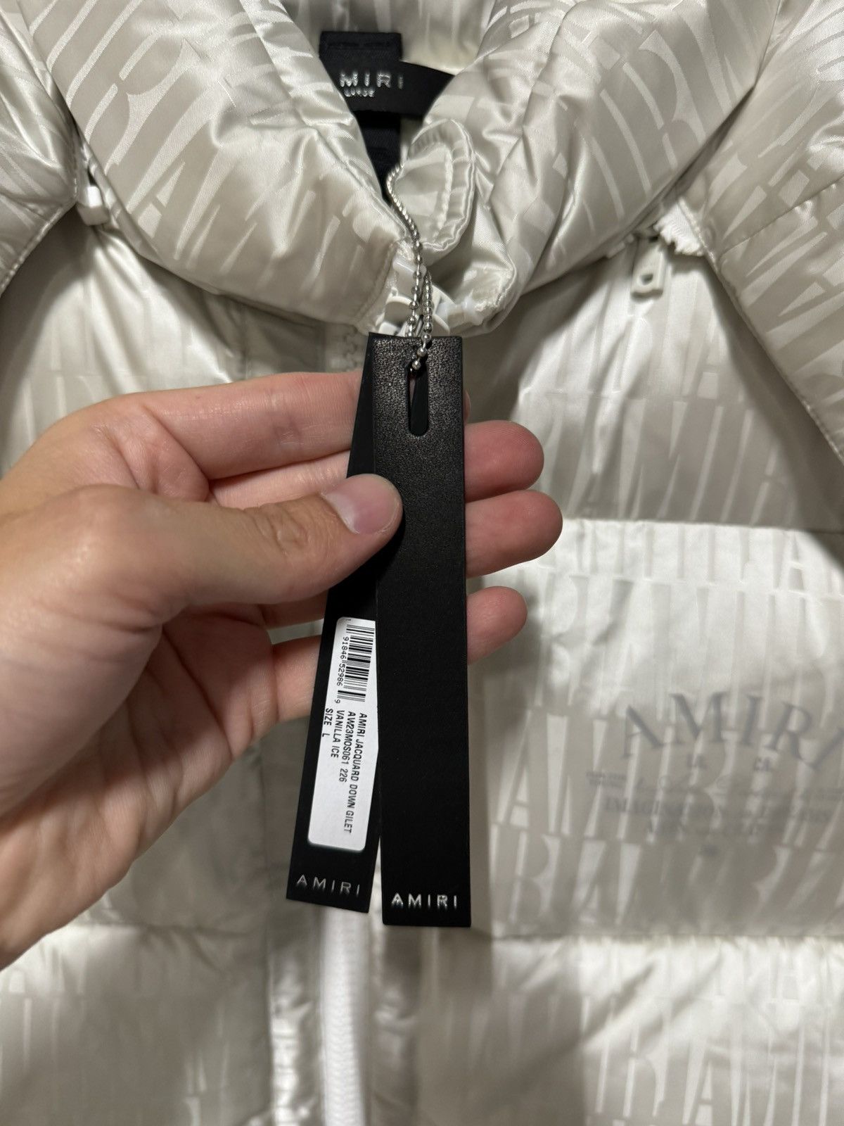 Amiri Amiri Down Monogram Down Vest NEW 1900$ Size US L / EU 52-54 / 3 - 4 Thumbnail