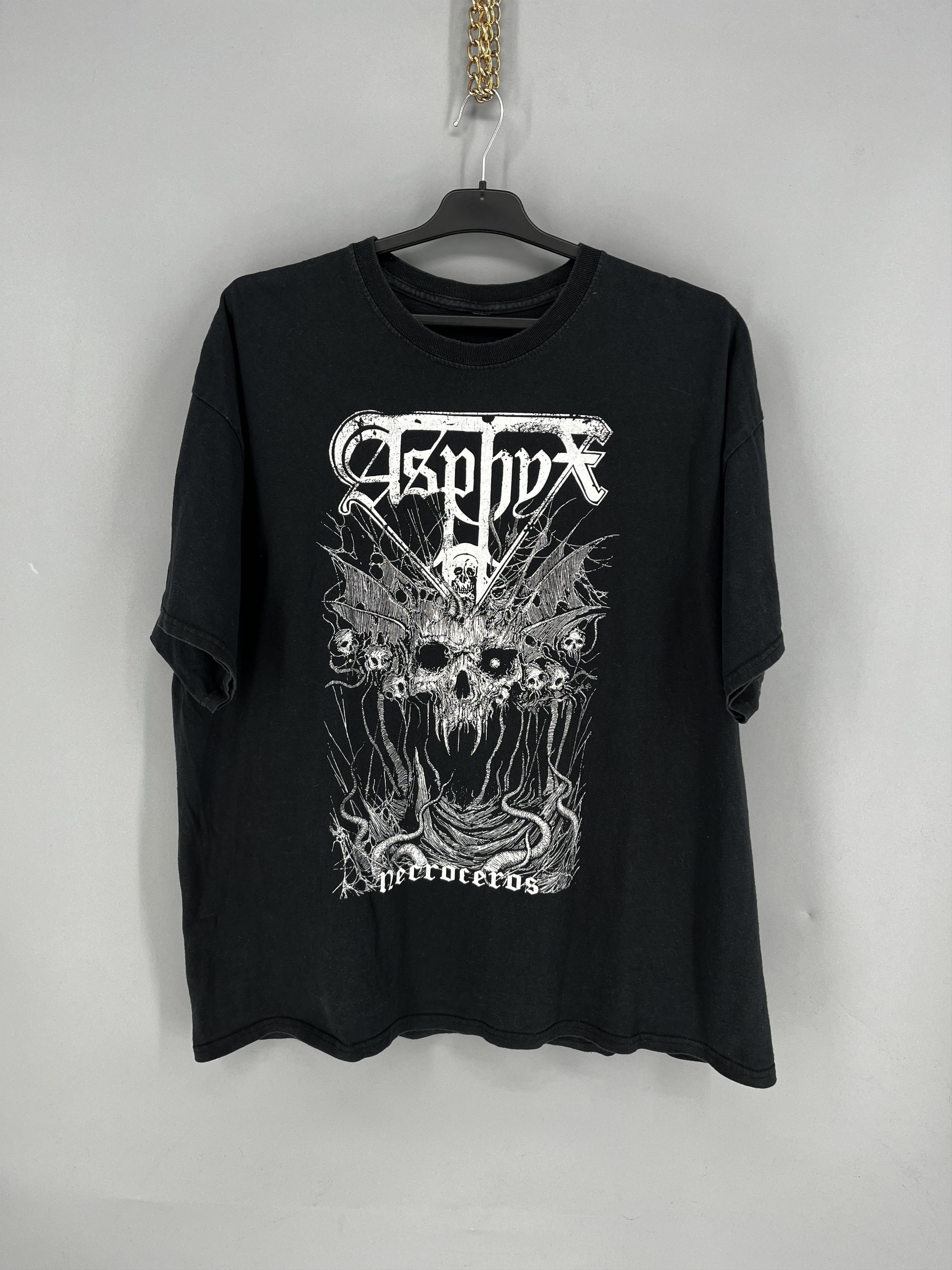 Band Tees Asphyx Crush the Cenotaph Death Metal Tee Size US M / EU 48-50 / 2 - 1 Thumbnail