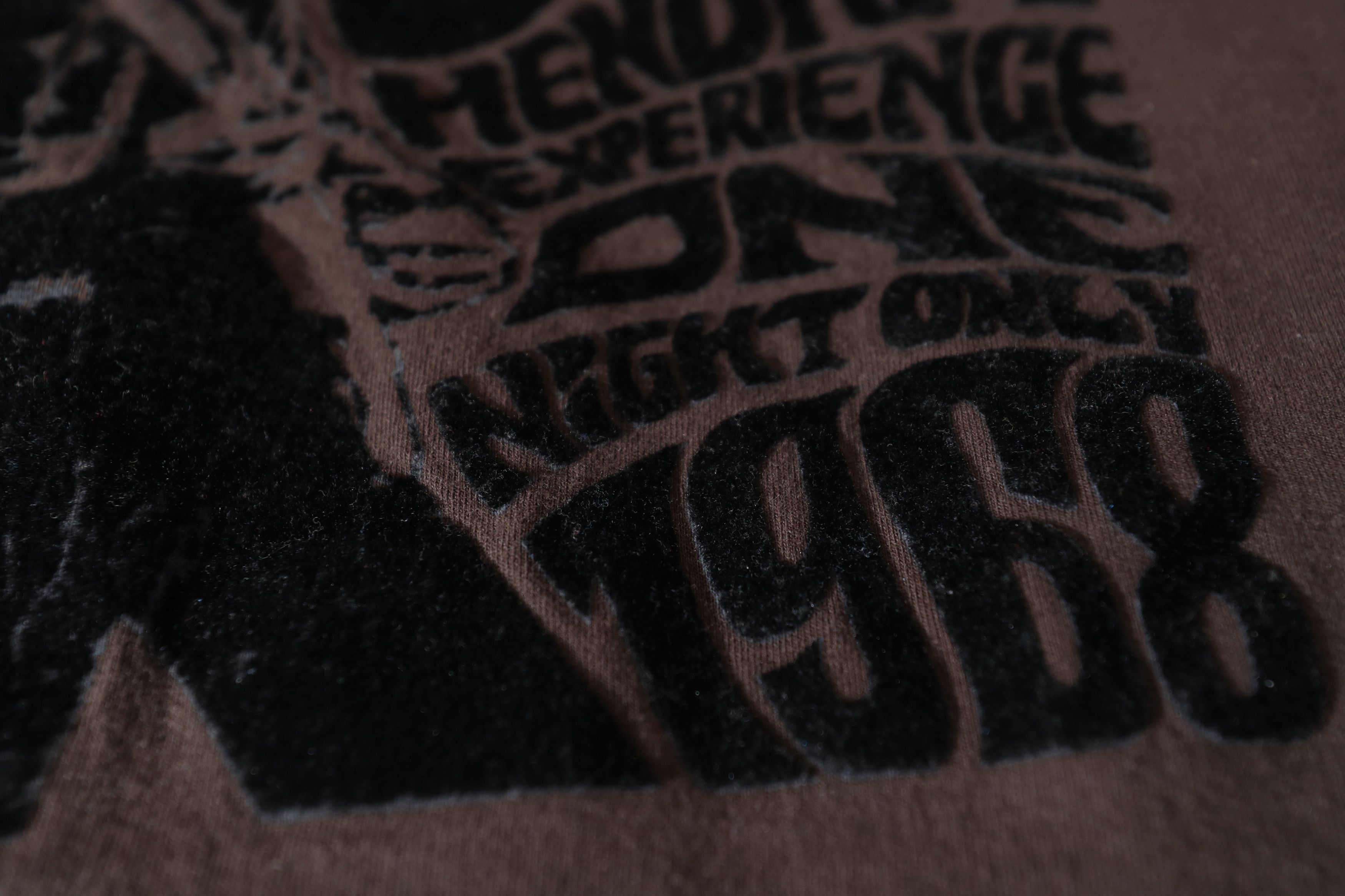 Jimi Hendrix Jimmi Hendrix Experience One Night Only 1968 Felt Tee (M) Size US M / EU 48-50 / 2 - 6 Thumbnail