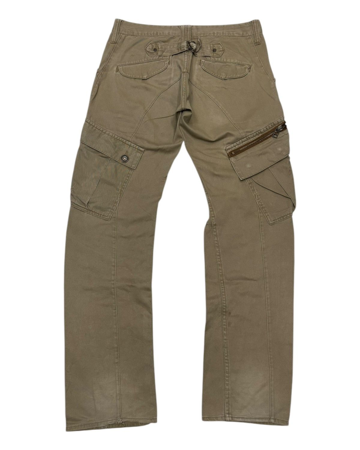 If Six Was Nine × Vintage 💥TWISTED💥DOMINATE MULTI POCKET CARGO PANTS Size US 33 - 8 Thumbnail