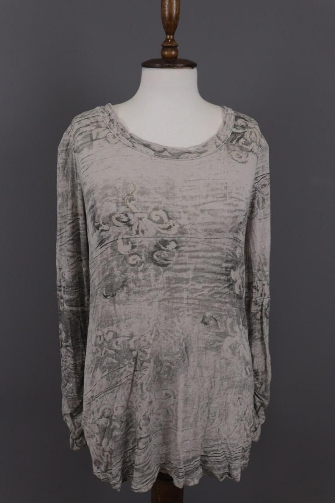 Bottega Veneta Bottega Gray Printed Velour Smoked Tunic Short Dress Size M / US 6-8 / IT 42-44 - 1 Thumbnail