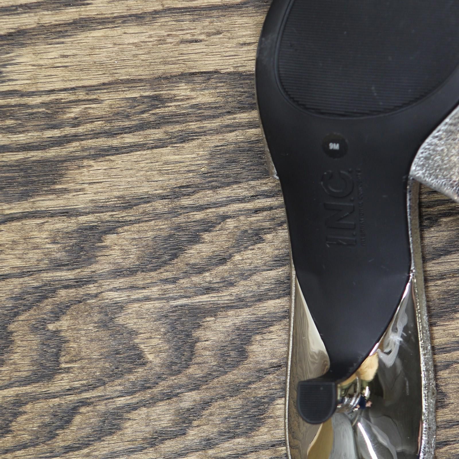 Other Inc International Concepts Pumps Silver Crinkle Gray 9m Size US 9 / IT 39 - 6 Thumbnail