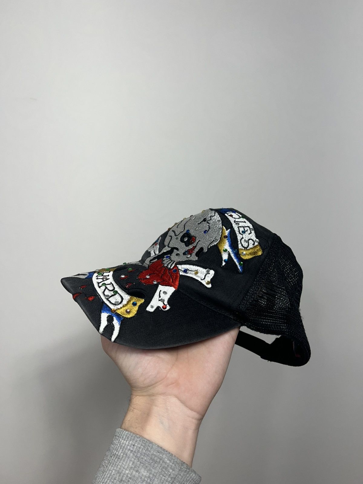 Ed Hardy Vintage Ed Hardy by Christian Audigier Love Dies Hard Cap Size ONE SIZE - 2 Thumbnail