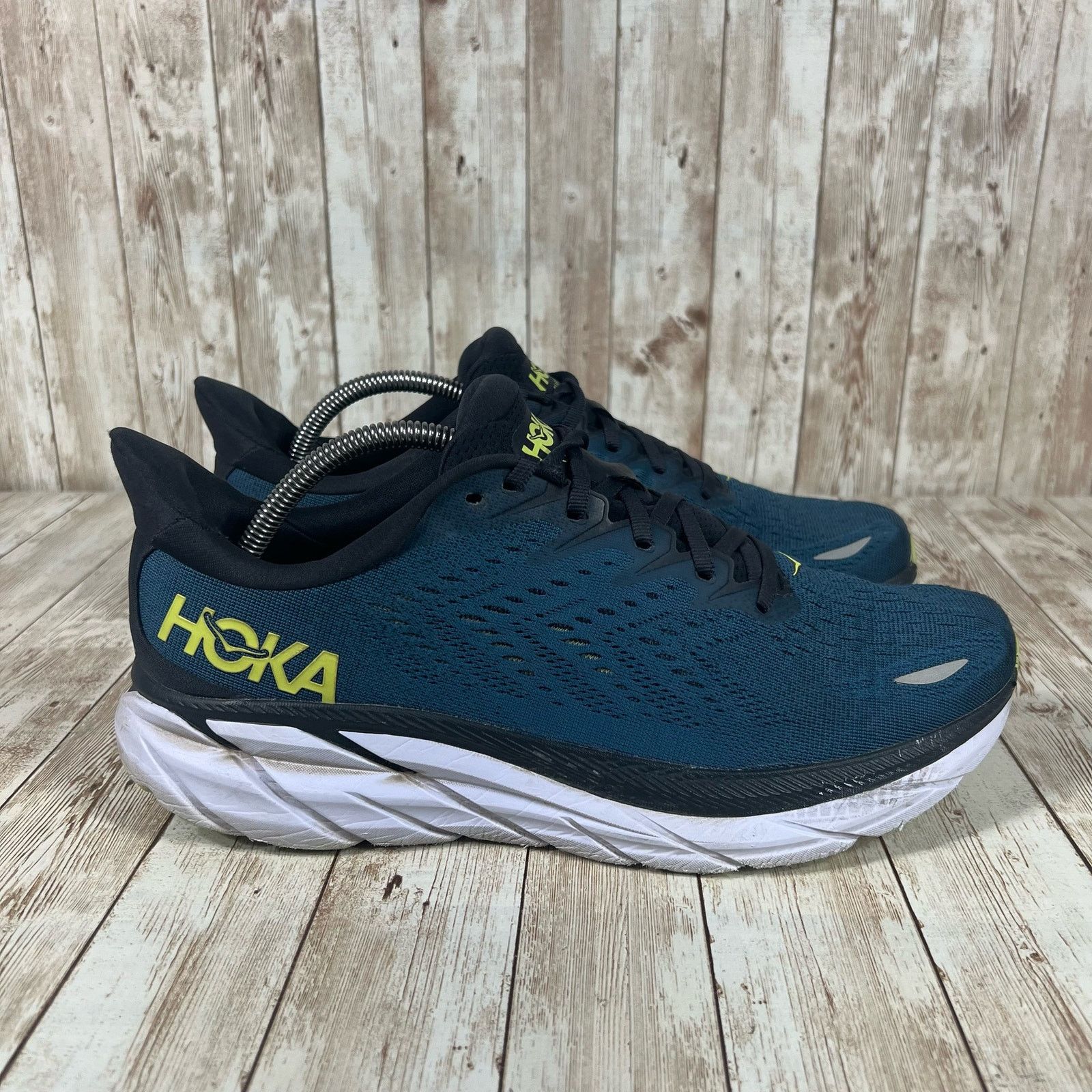 Hoka Hoka one one Clifton 8 Mens 10 blue Size US 10 / EU 43 - 1 Thumbnail