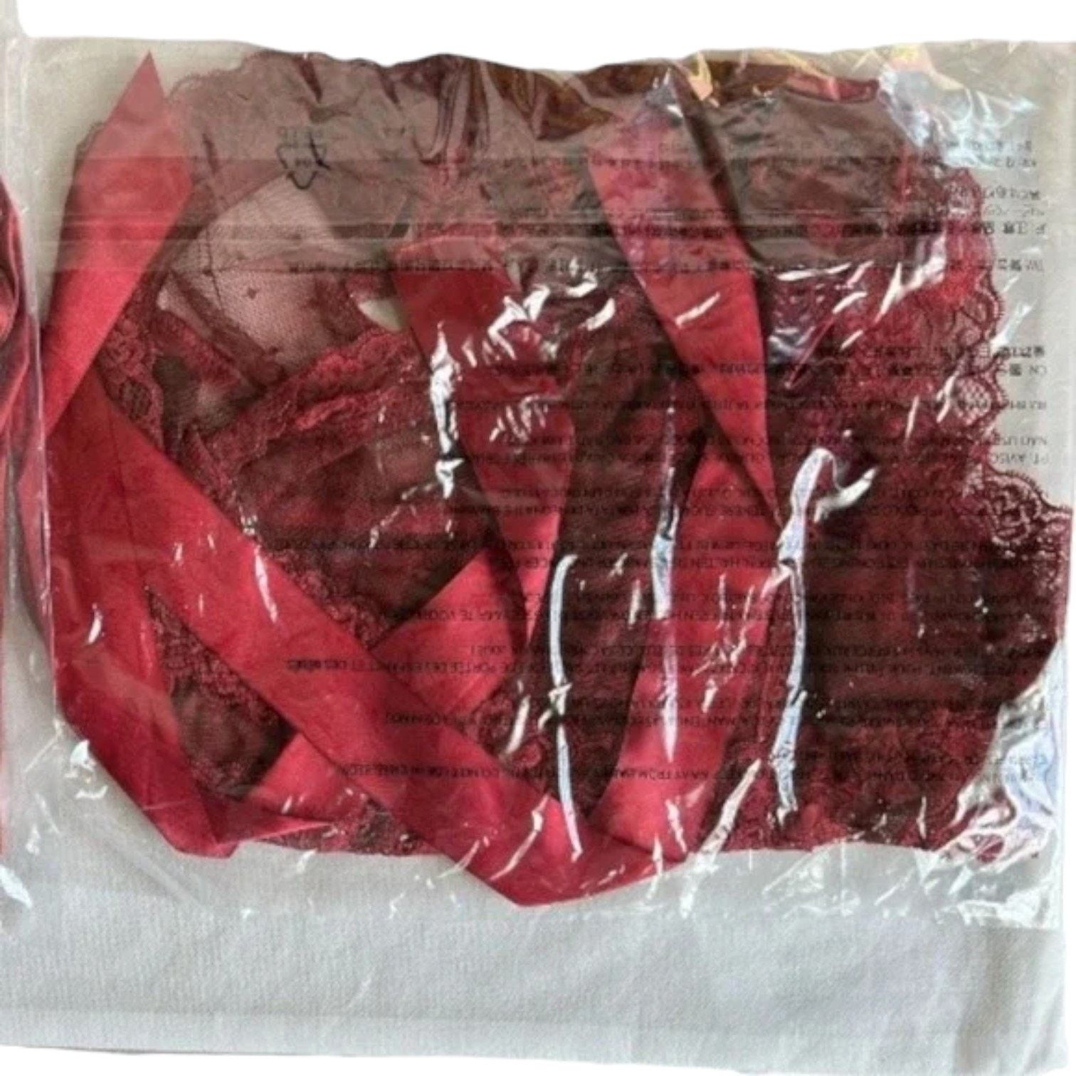 Other Frederick’s of Hollywood Deep Red Mesh Teddy, S Size S / US 4 / IT 40 - 10 Thumbnail