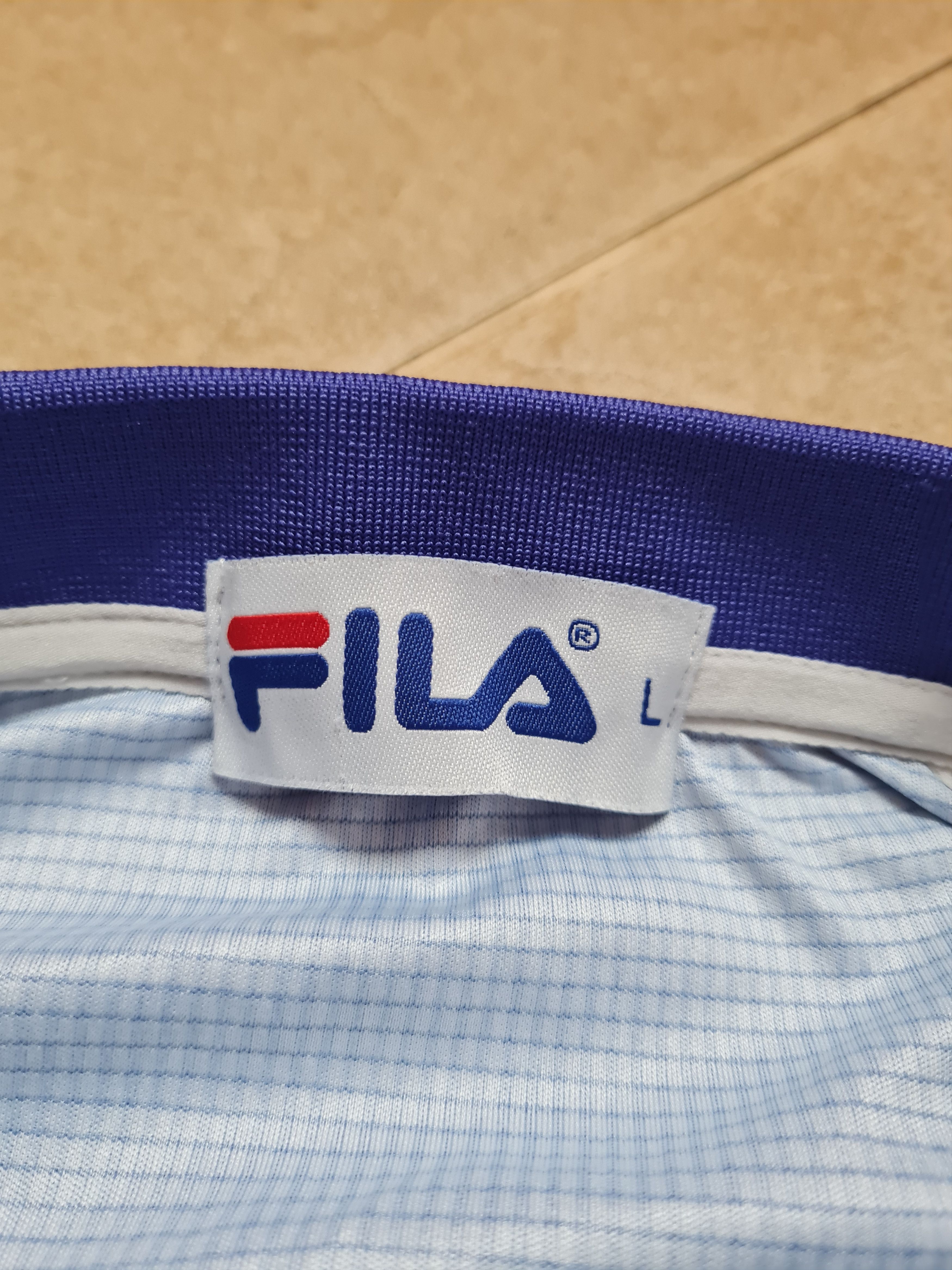 Fila Rui Costa #10 Fiorentina 1998/99 Home Vintage Soccer Shirt Size US L / EU 52-54 / 3 - 12 Thumbnail