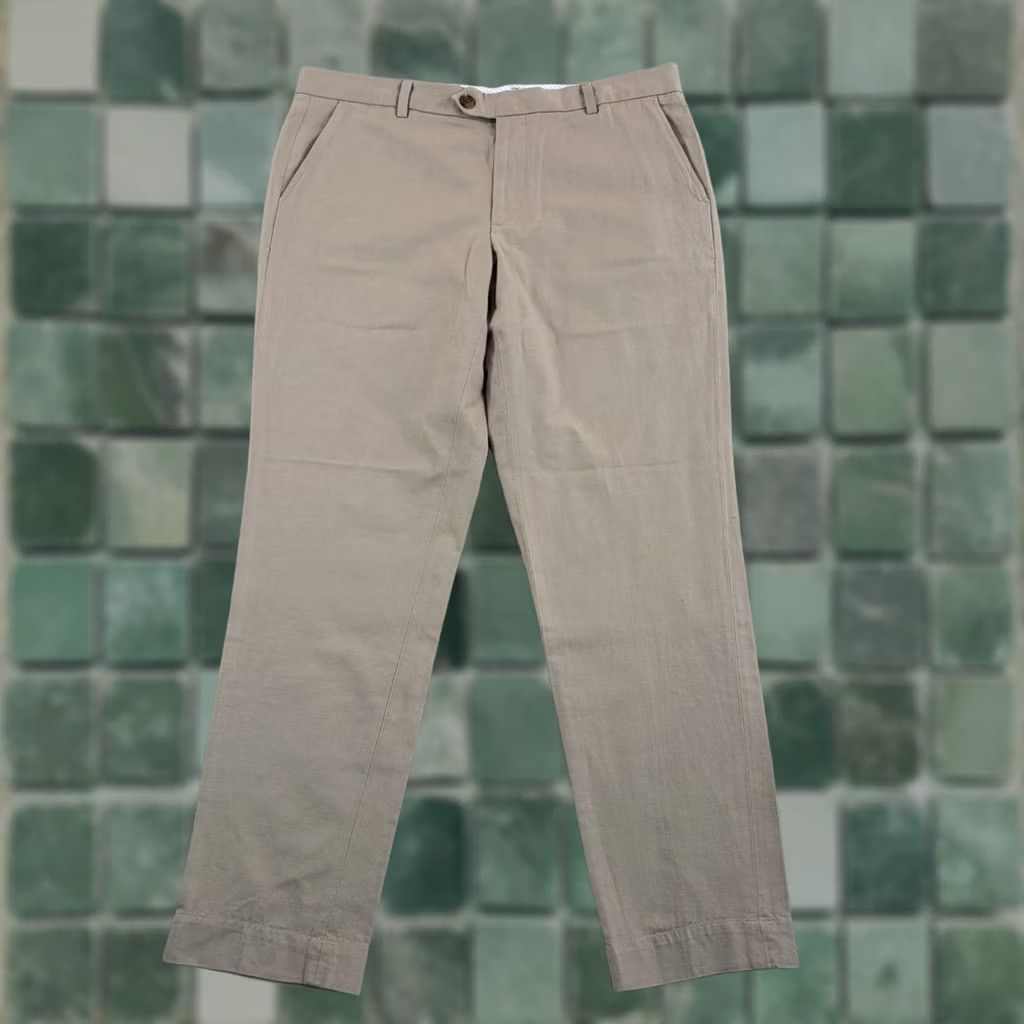 Brooks Brothers Brooks Brothers Beige Linen Blend Mens 36x32 NWOT Chino Pants Size US 36 / EU 52 - 1 Thumbnail