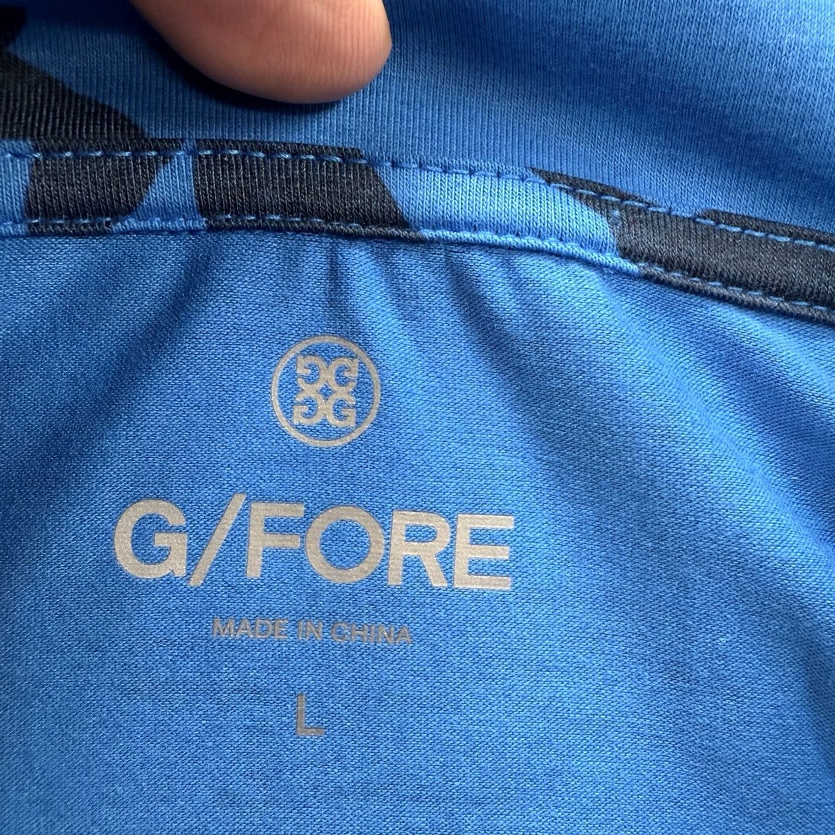 G/FORE G/Fore Golf 1/4 Zip Pullover Men Large Racer Polyester Designer Golf Outdoors Shirt Size US L / EU 52-54 / 3 - 3 Thumbnail