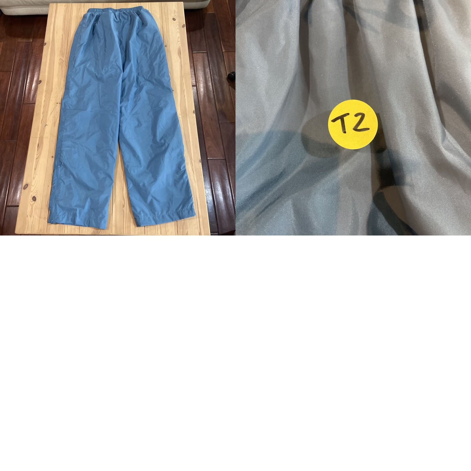 Nike Nike Track Pants Women's XS Blue Logo Flaws Baggy Tapered 28in Lined Activewear Nike Air Size 26" / US 2 / IT 38 - 8 Thumbnail