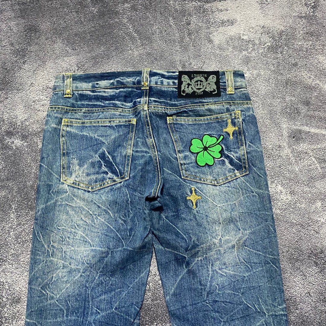 Beauty Beast lowbox distressed denim fading Size US 33 - 4 Thumbnail