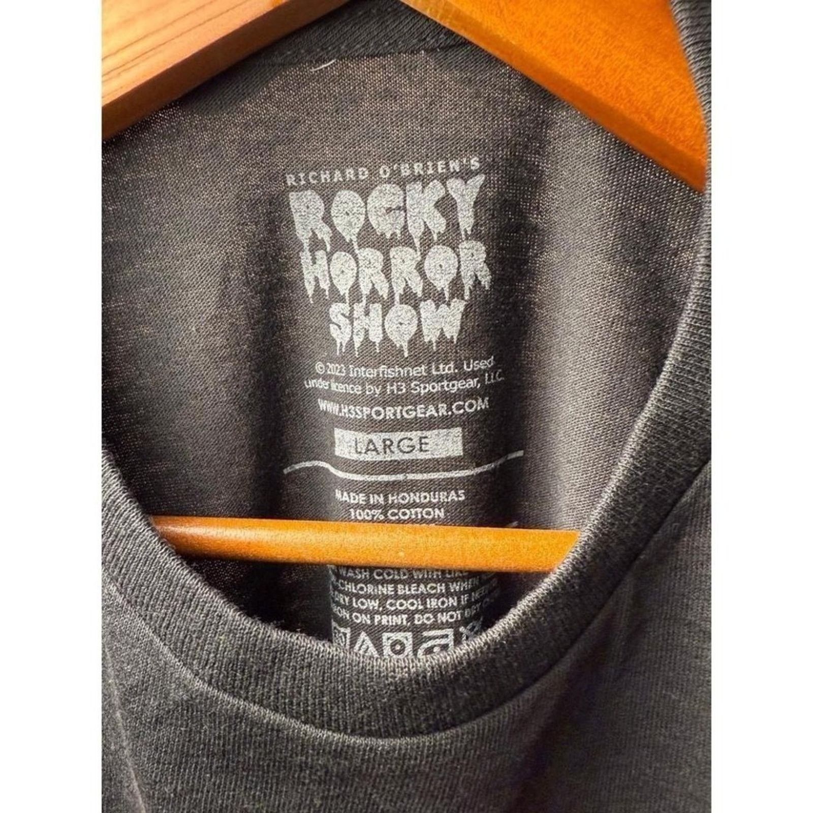 Other Rocky Horror Show Lips Graphic T-Shirt Black Size Large NWT Size US L / EU 52-54 / 3 - 6 Thumbnail